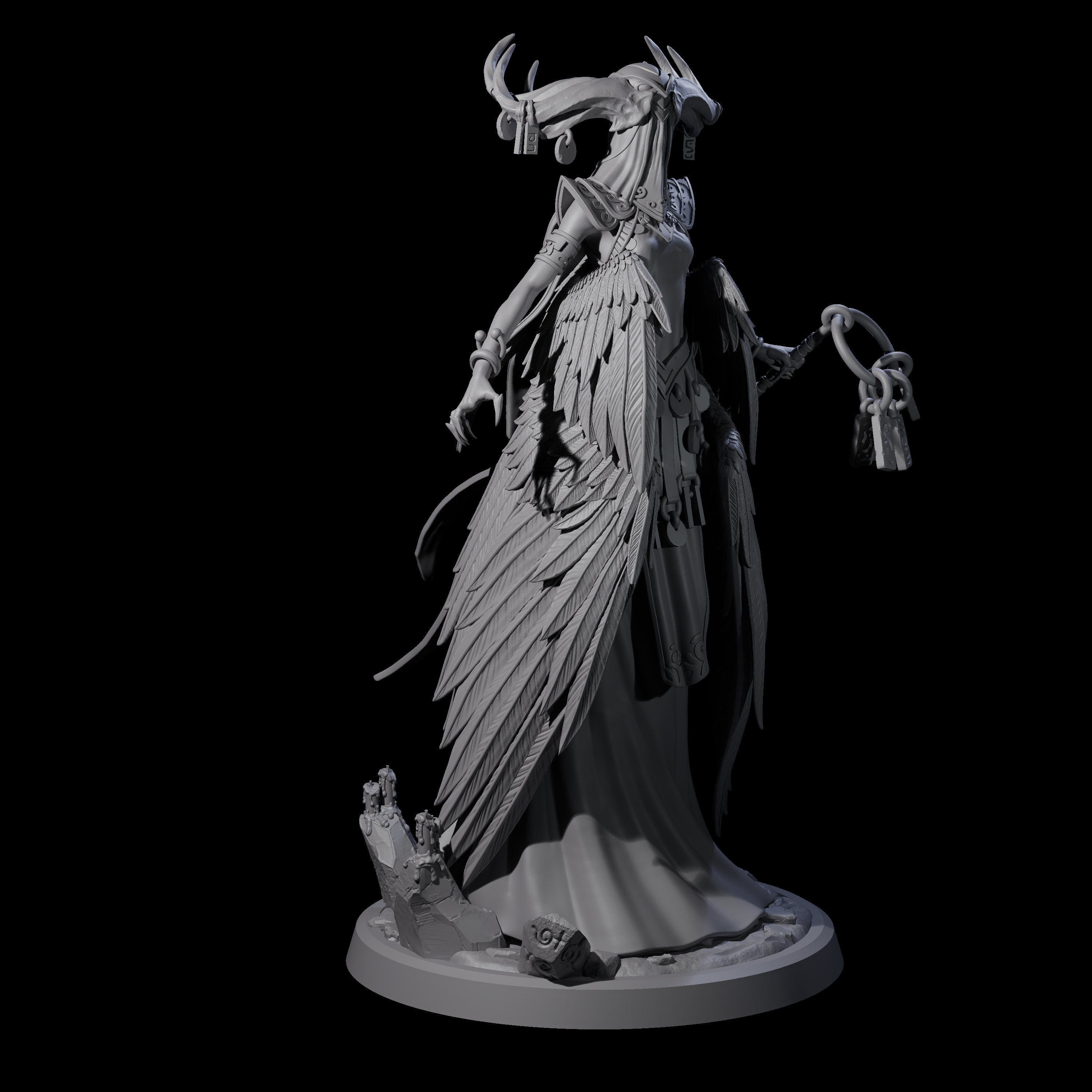 Flowing Owl Worshipping Cultist A