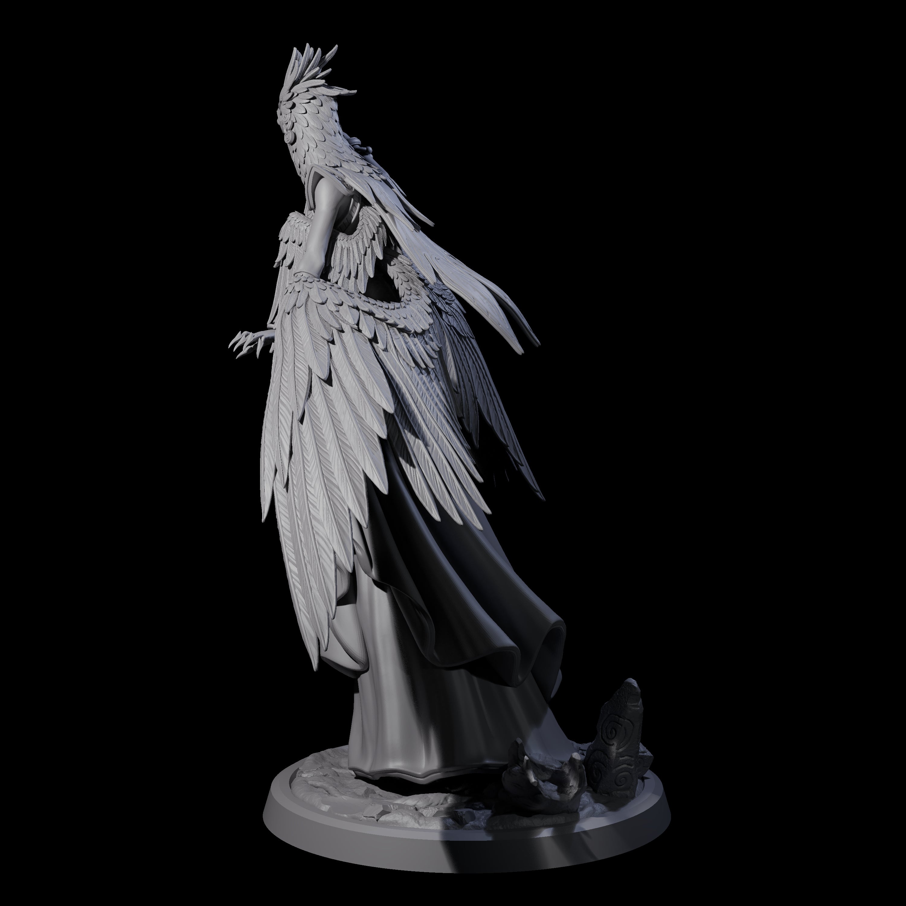 Flowing Owl Worshipping Cultist D