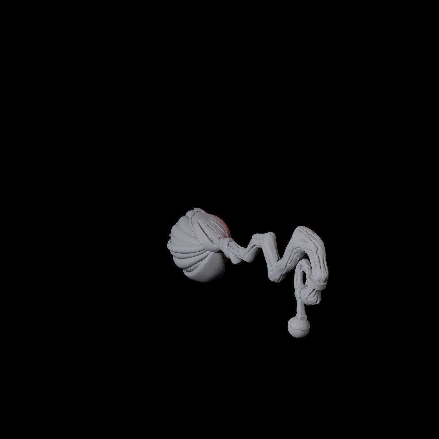 Flying Broomstick B Miniature for Dungeons and Dragons, Pathfinder or other TTRPGs