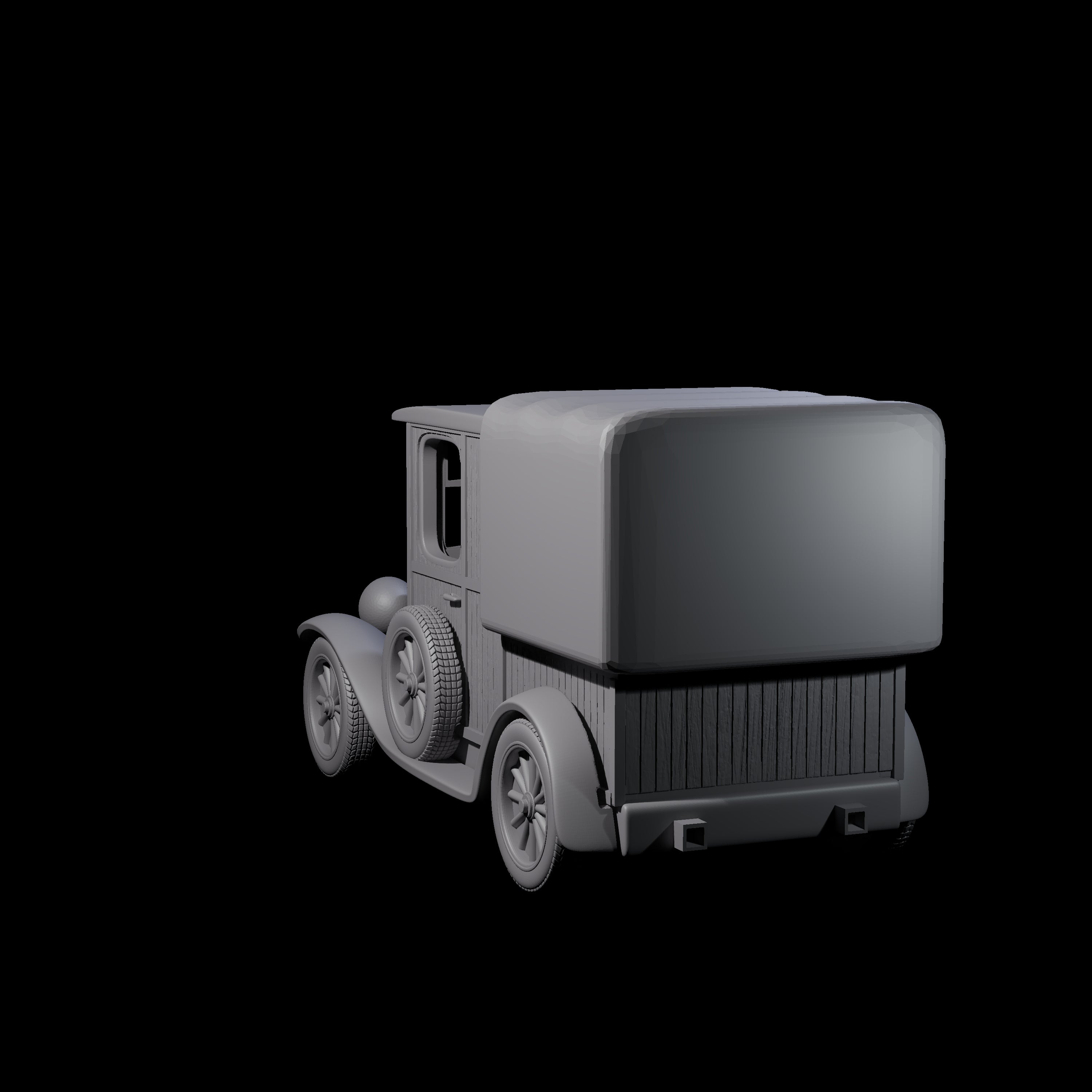 Ford Model T Truck Miniature for Dungeons and Dragons, Pathfinder or other TTRPGs