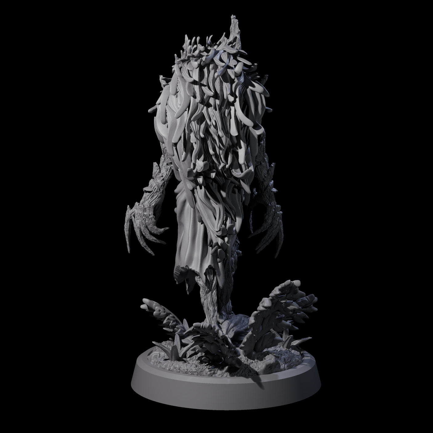 Forest Defending Dryad A Miniature for Dungeons and Dragons, Pathfinder or other TTRPGs