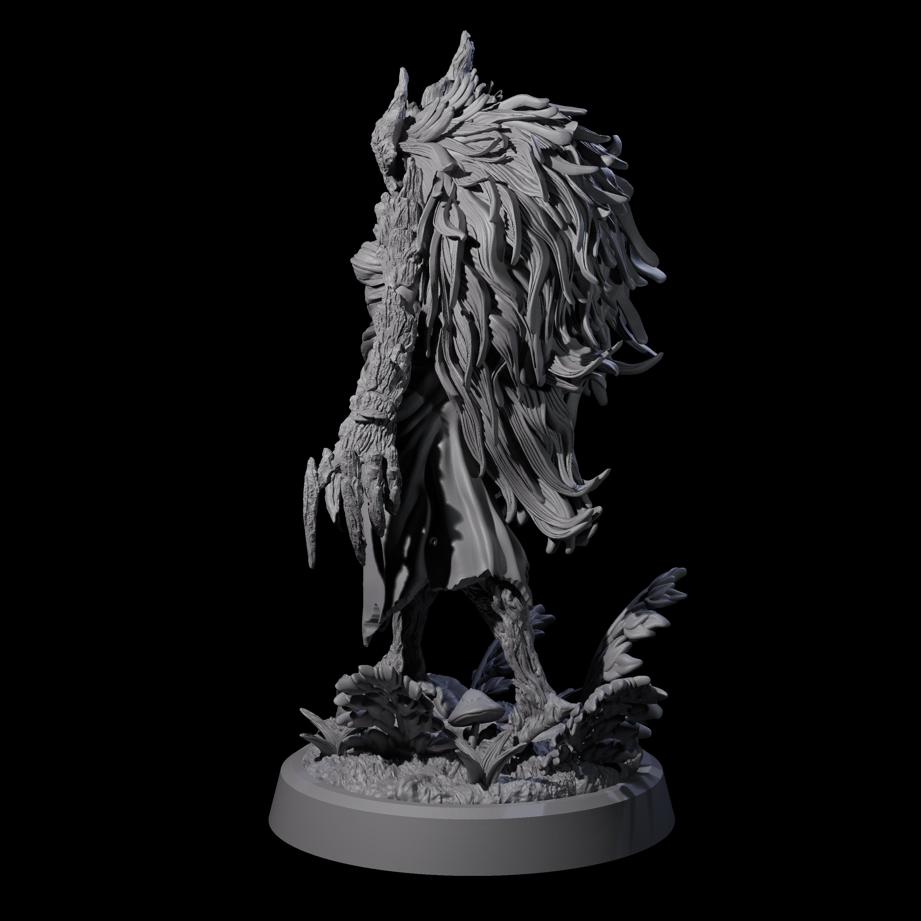 Forest Defending Dryad A Miniature for Dungeons and Dragons, Pathfinder or other TTRPGs