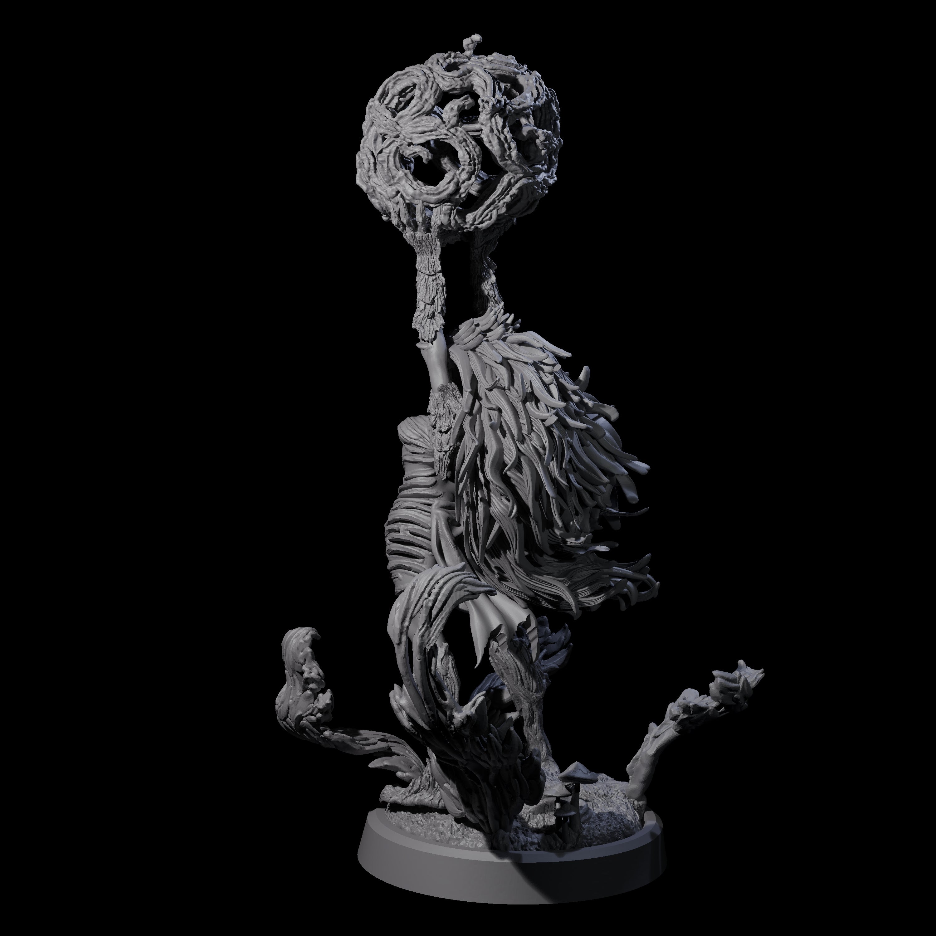 Forest Defending Dryad B Miniature for Dungeons and Dragons, Pathfinder or other TTRPGs