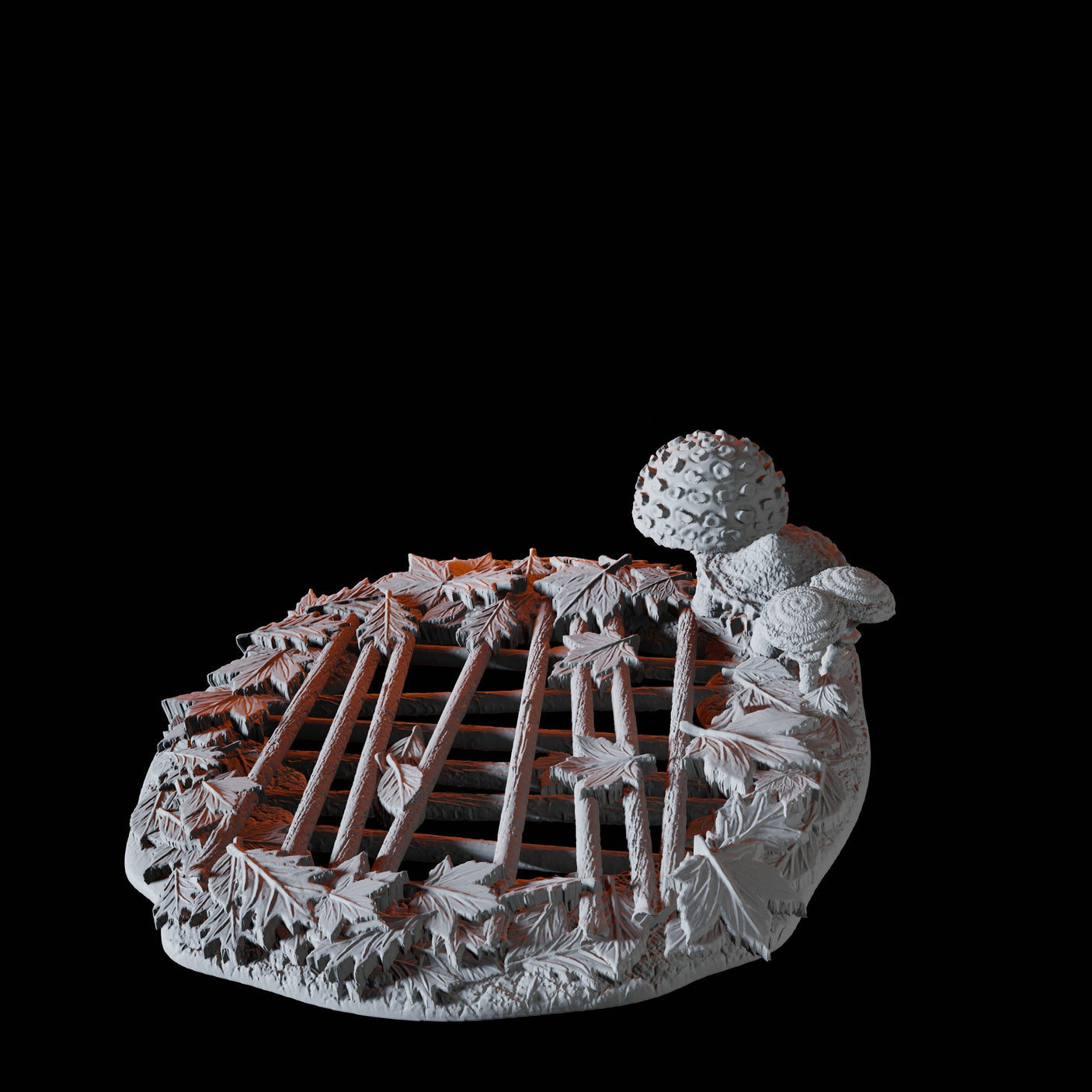 Forest Floor Trap Miniature for Dungeons and Dragons, Pathfinder or other TTRPGs