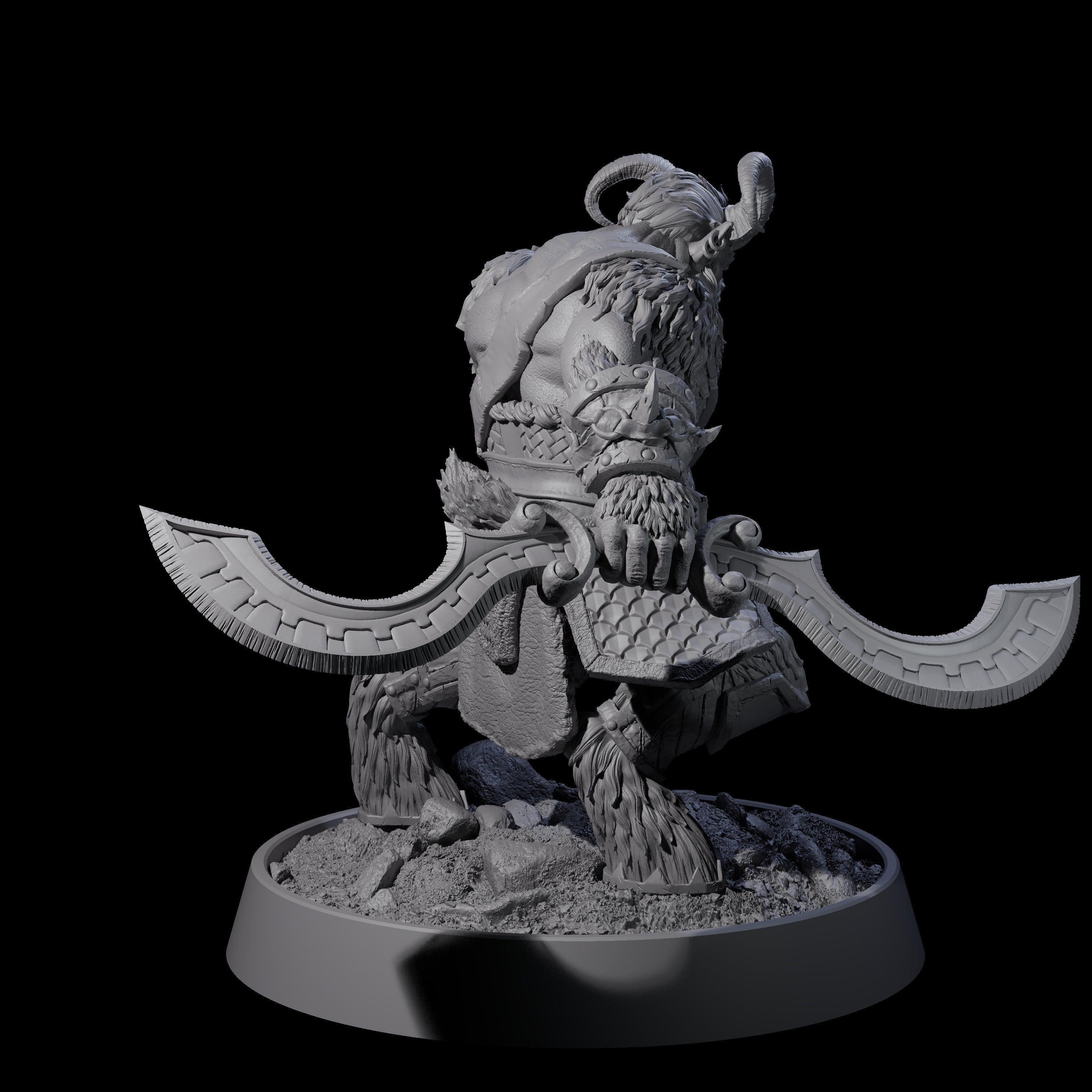 Forest Guardian Satyr A Miniature for Dungeons and Dragons, Pathfinder or other TTRPGs