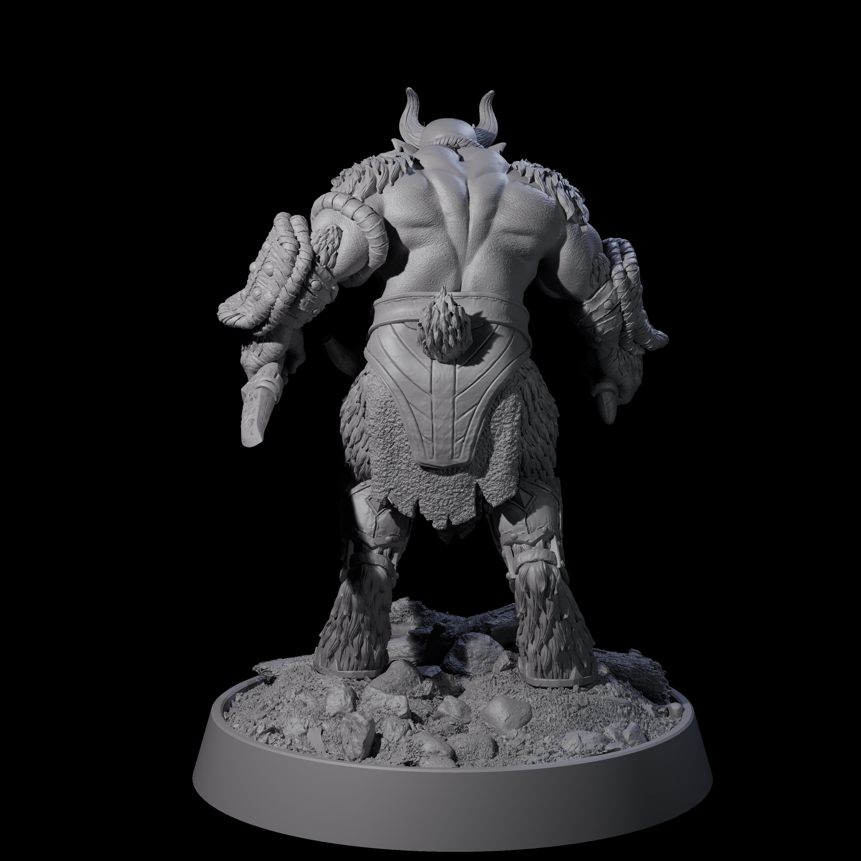 Forest Guardian Satyr B Miniature for Dungeons and Dragons, Pathfinder or other TTRPGs