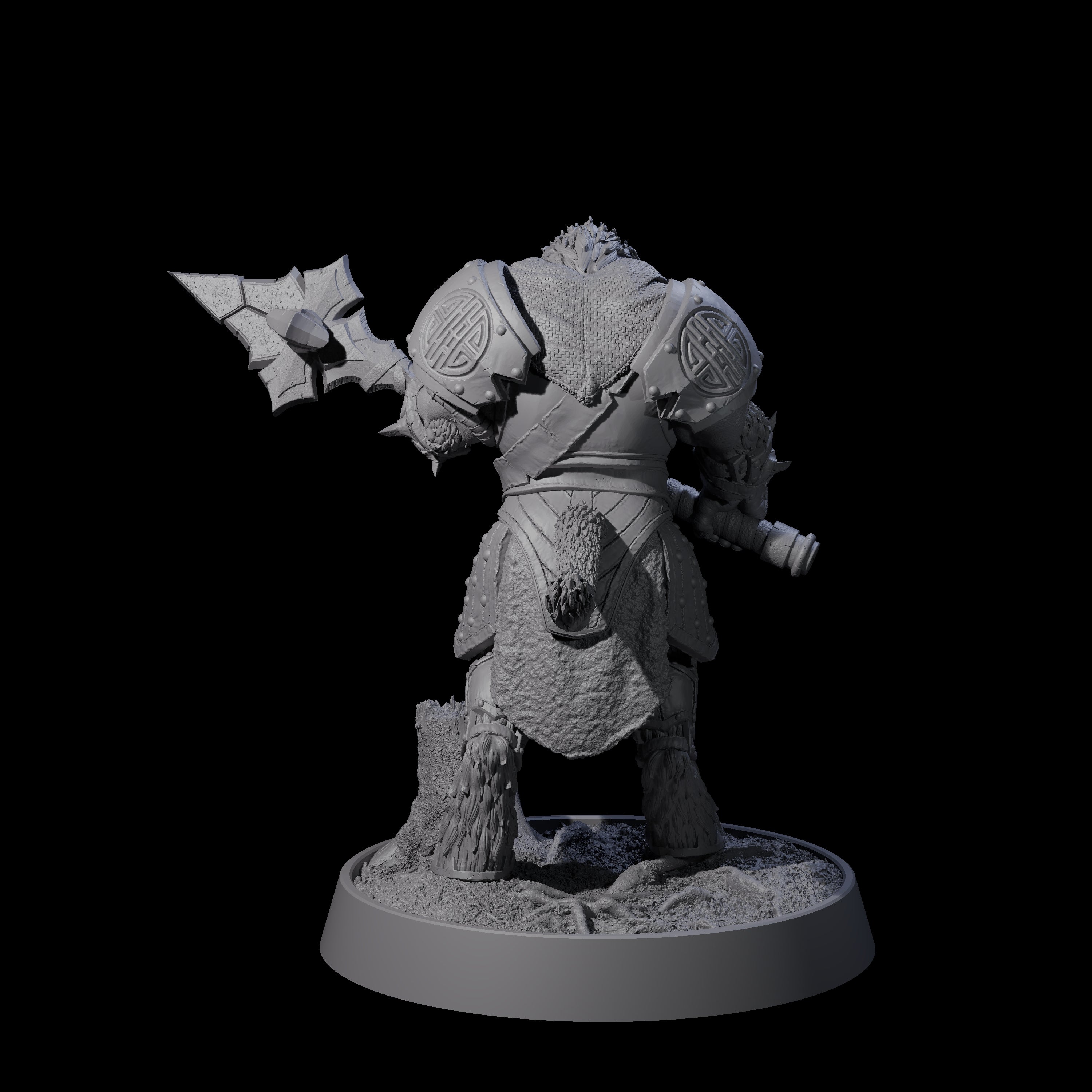 Forest Guardian Satyr C Miniature for Dungeons and Dragons, Pathfinder or other TTRPGs