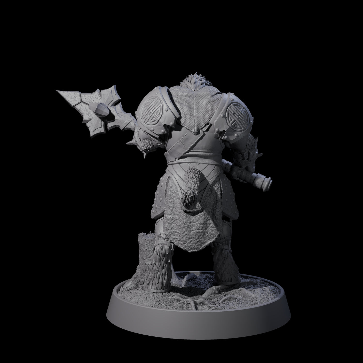 Forest Guardian Satyr C Miniature for Dungeons and Dragons, Pathfinder or other TTRPGs