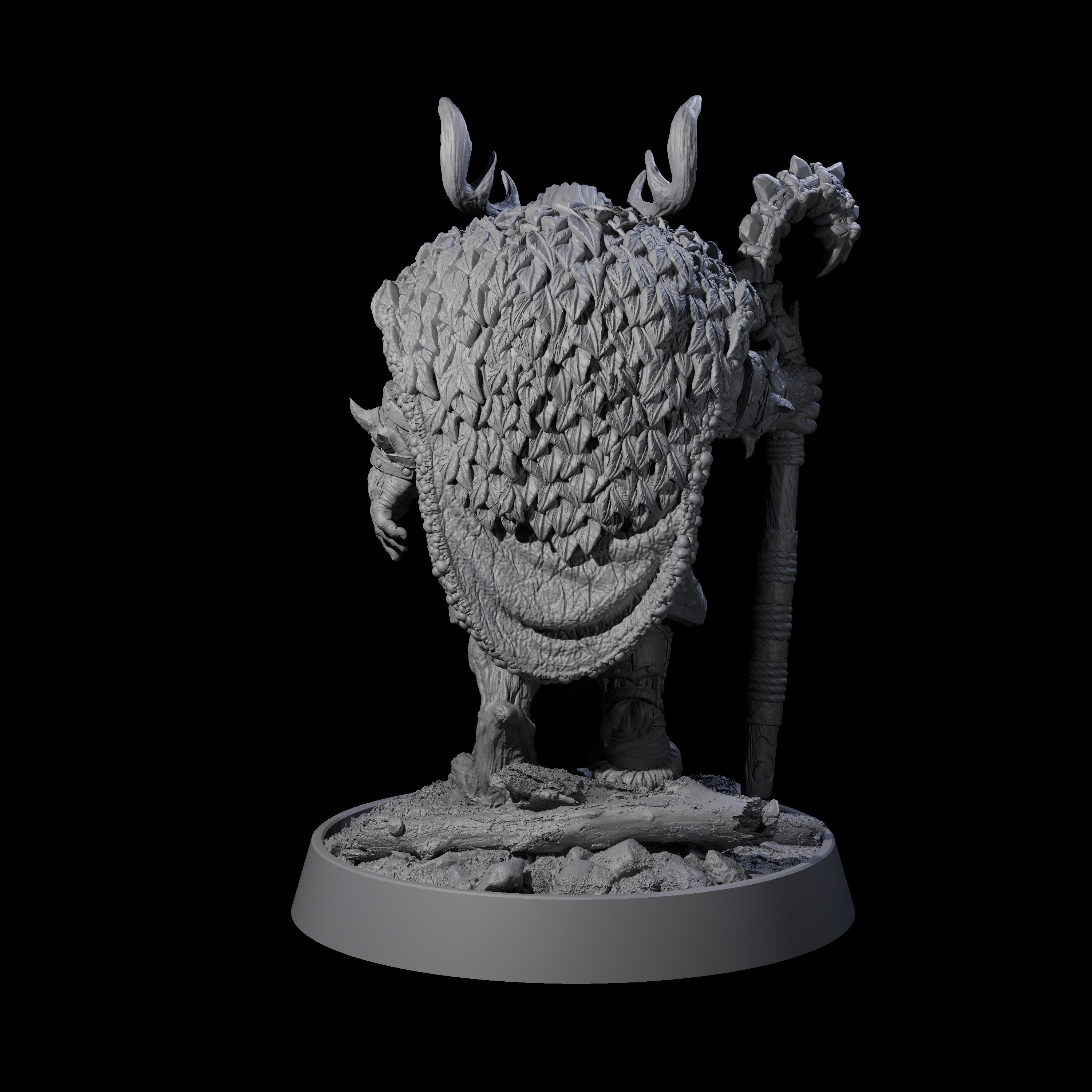 Forest Guardian Satyr D Miniature for Dungeons and Dragons, Pathfinder or other TTRPGs