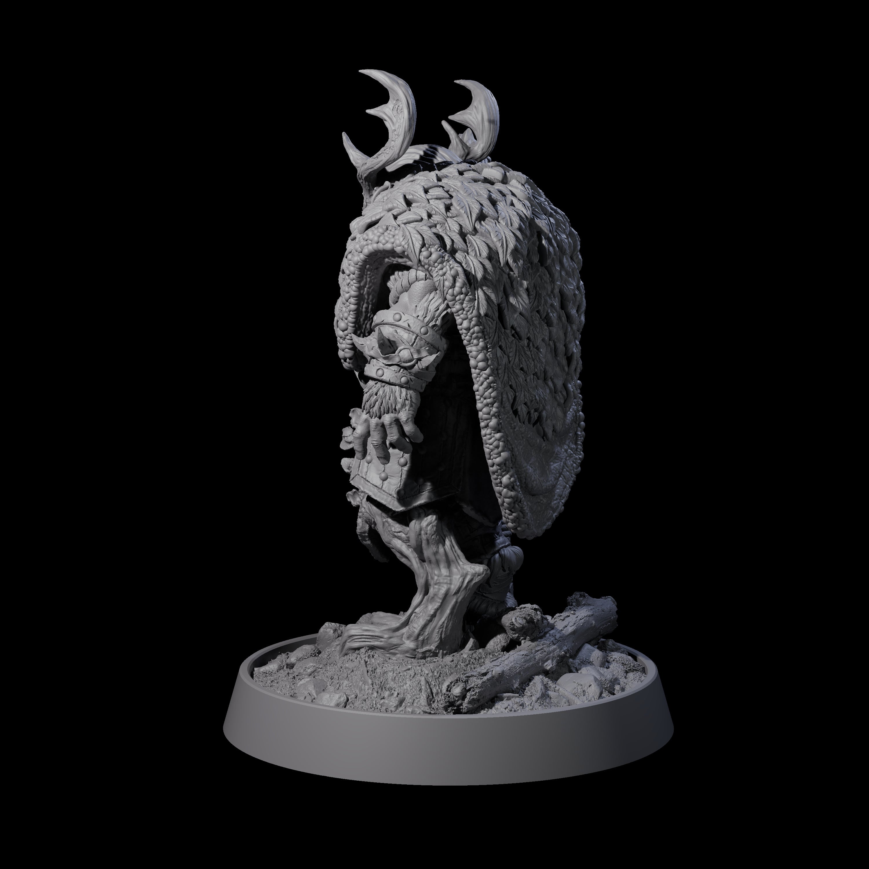 Forest Guardian Satyr D Miniature for Dungeons and Dragons, Pathfinder or other TTRPGs