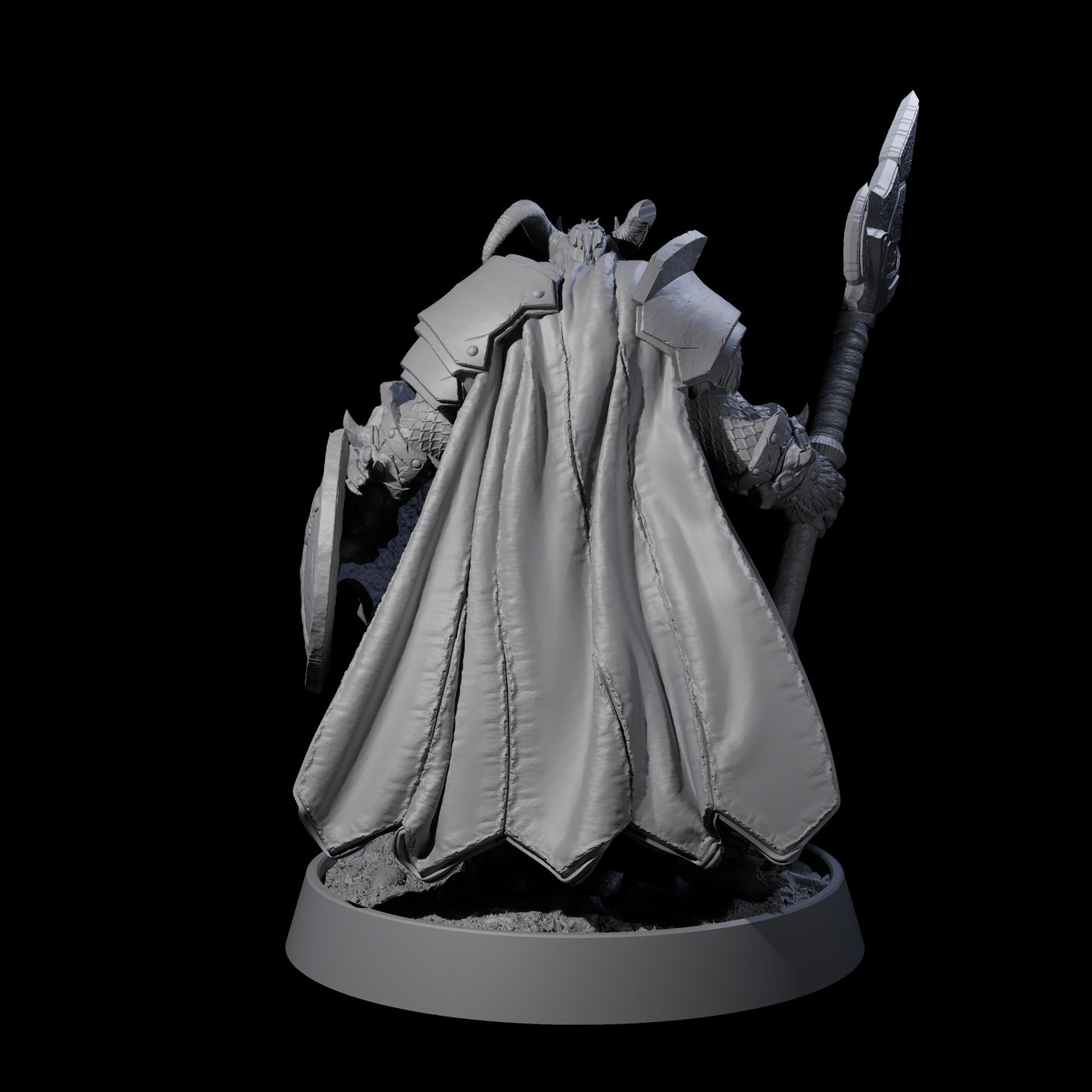 Forest Guardian Satyr L Miniature for Dungeons and Dragons, Pathfinder or other TTRPGs