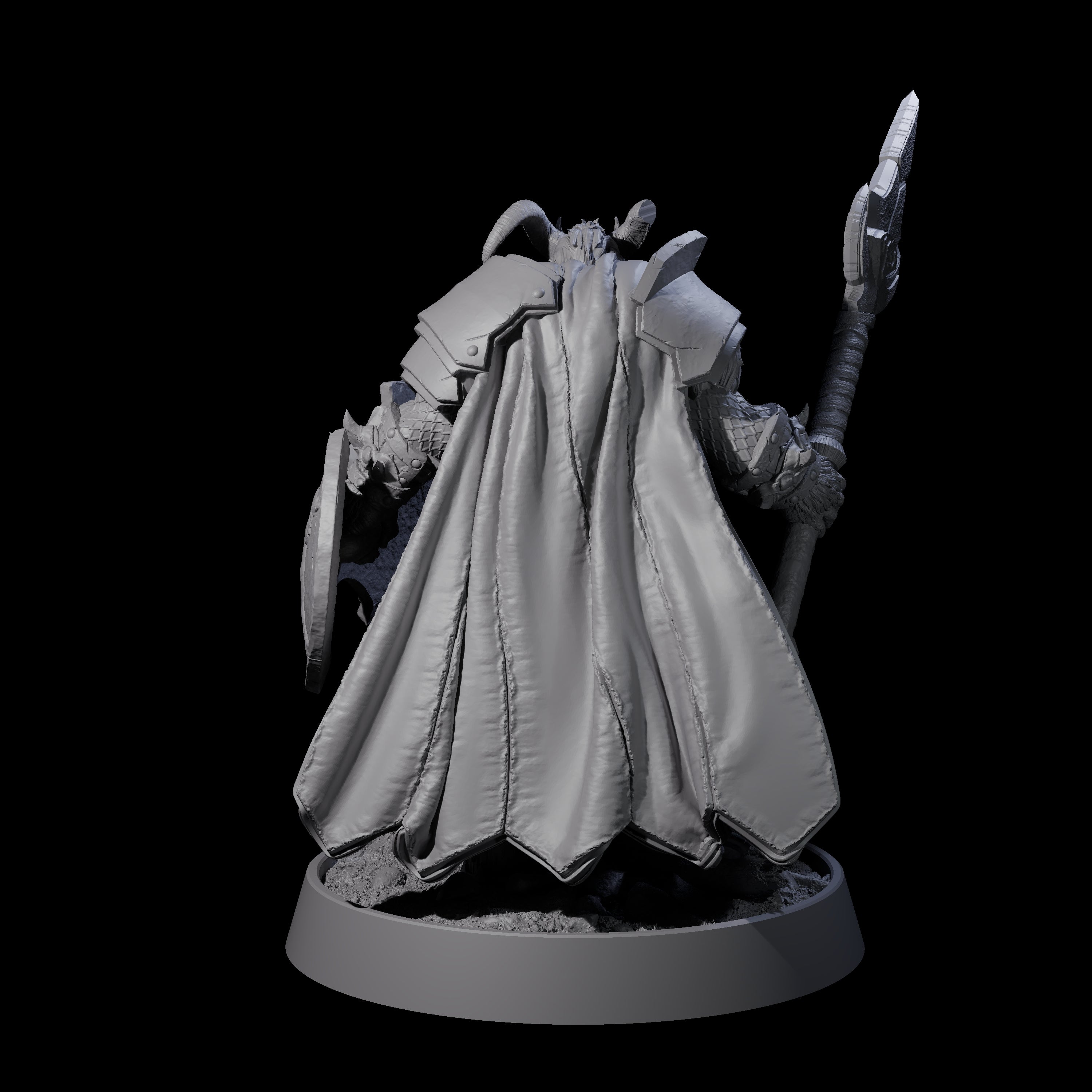 Forest Guardian Satyr L Miniature for Dungeons and Dragons, Pathfinder or other TTRPGs