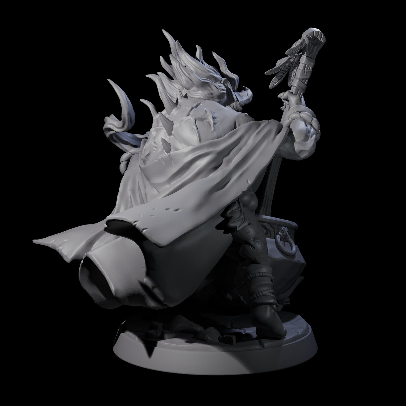 Forest Hag A Miniature for Dungeons and Dragons, Pathfinder or other TTRPGs