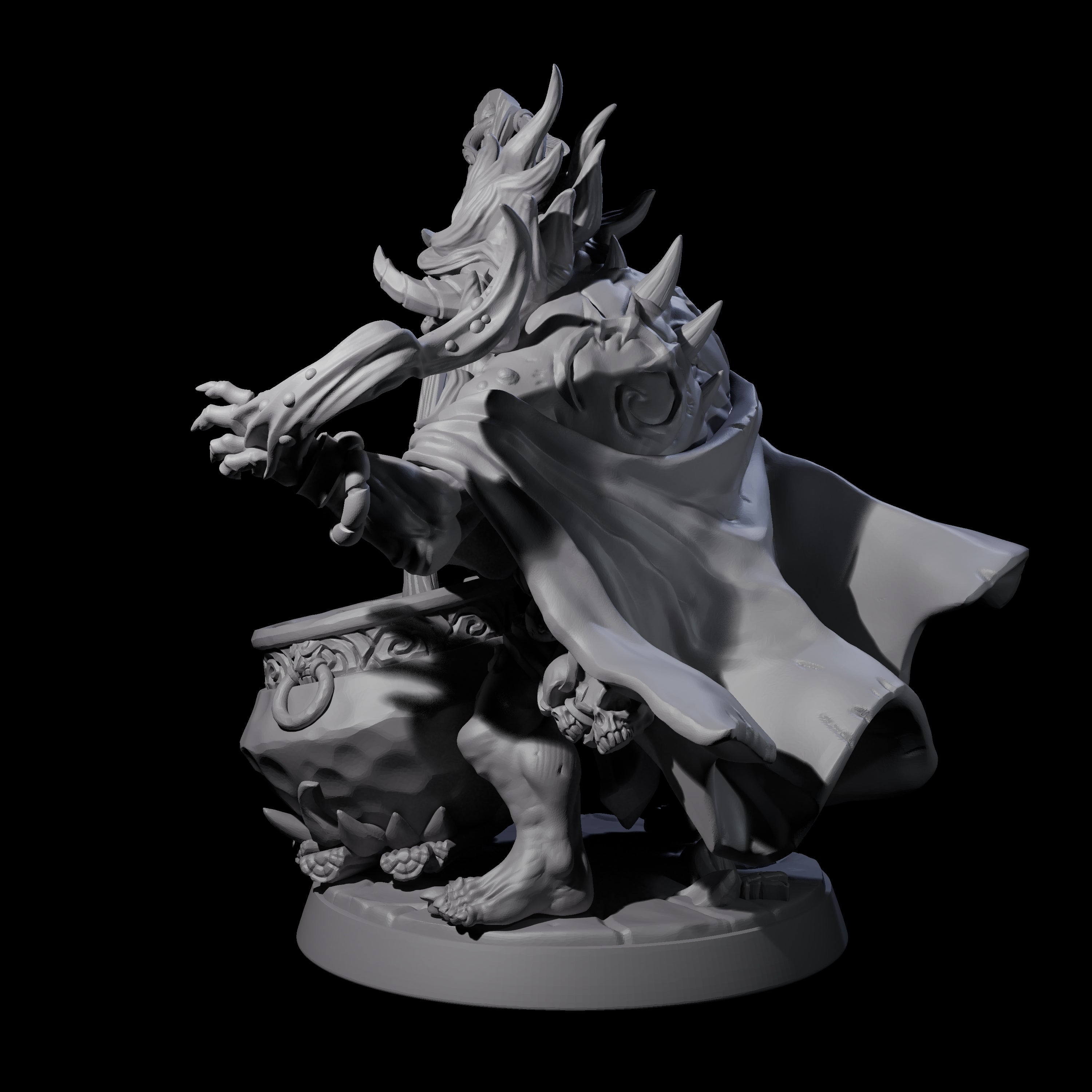 Forest Hag A Miniature for Dungeons and Dragons, Pathfinder or other TTRPGs