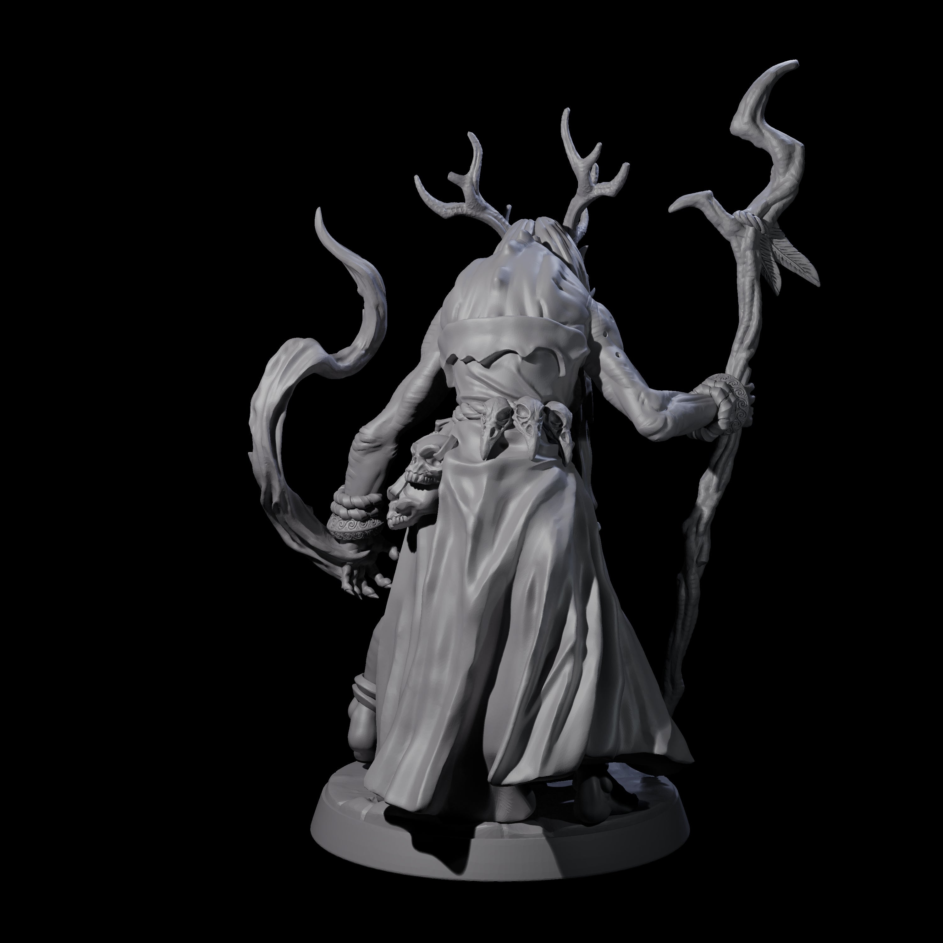 Forest Hag B Miniature for Dungeons and Dragons, Pathfinder or other TTRPGs