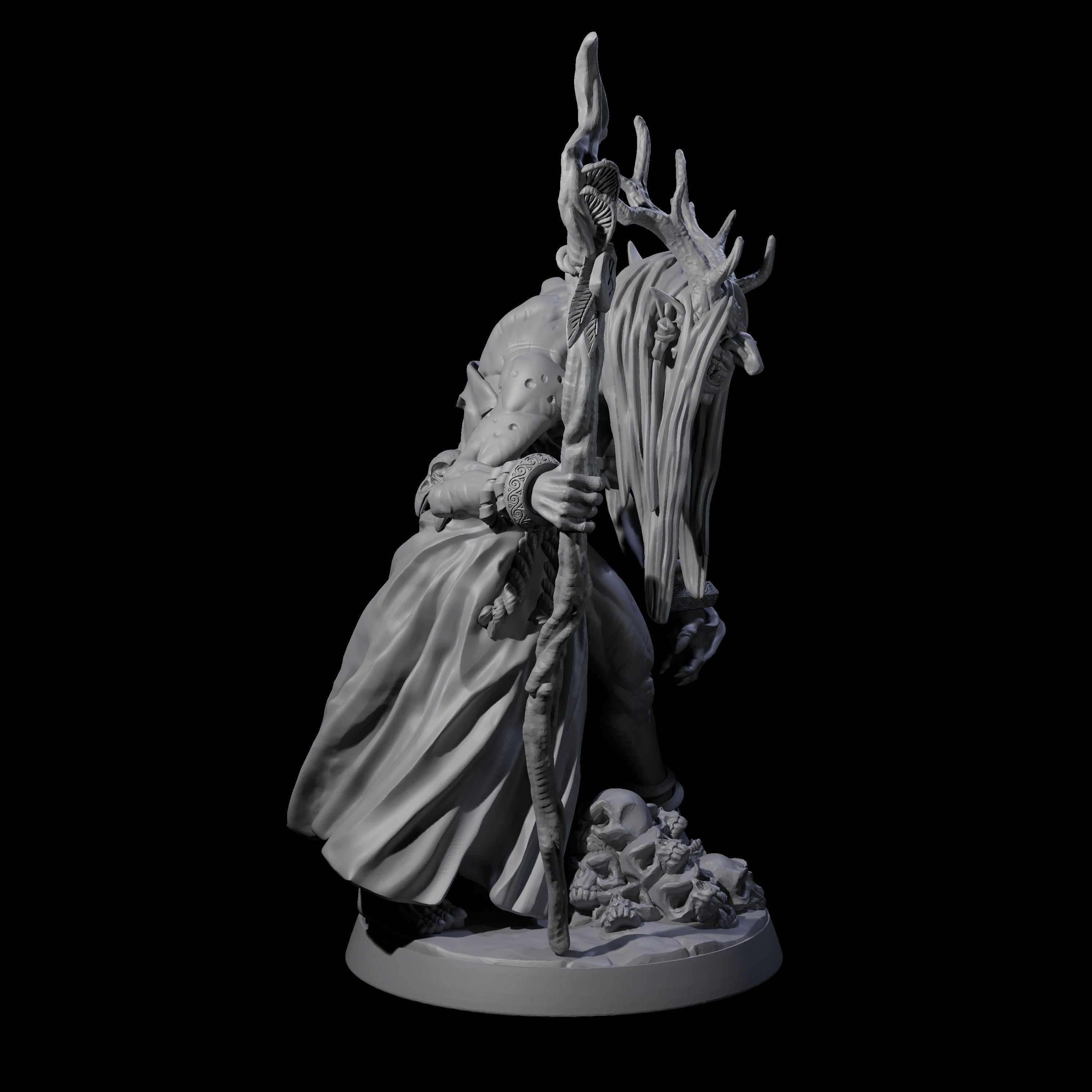 Forest Hag B Miniature for Dungeons and Dragons, Pathfinder or other TTRPGs