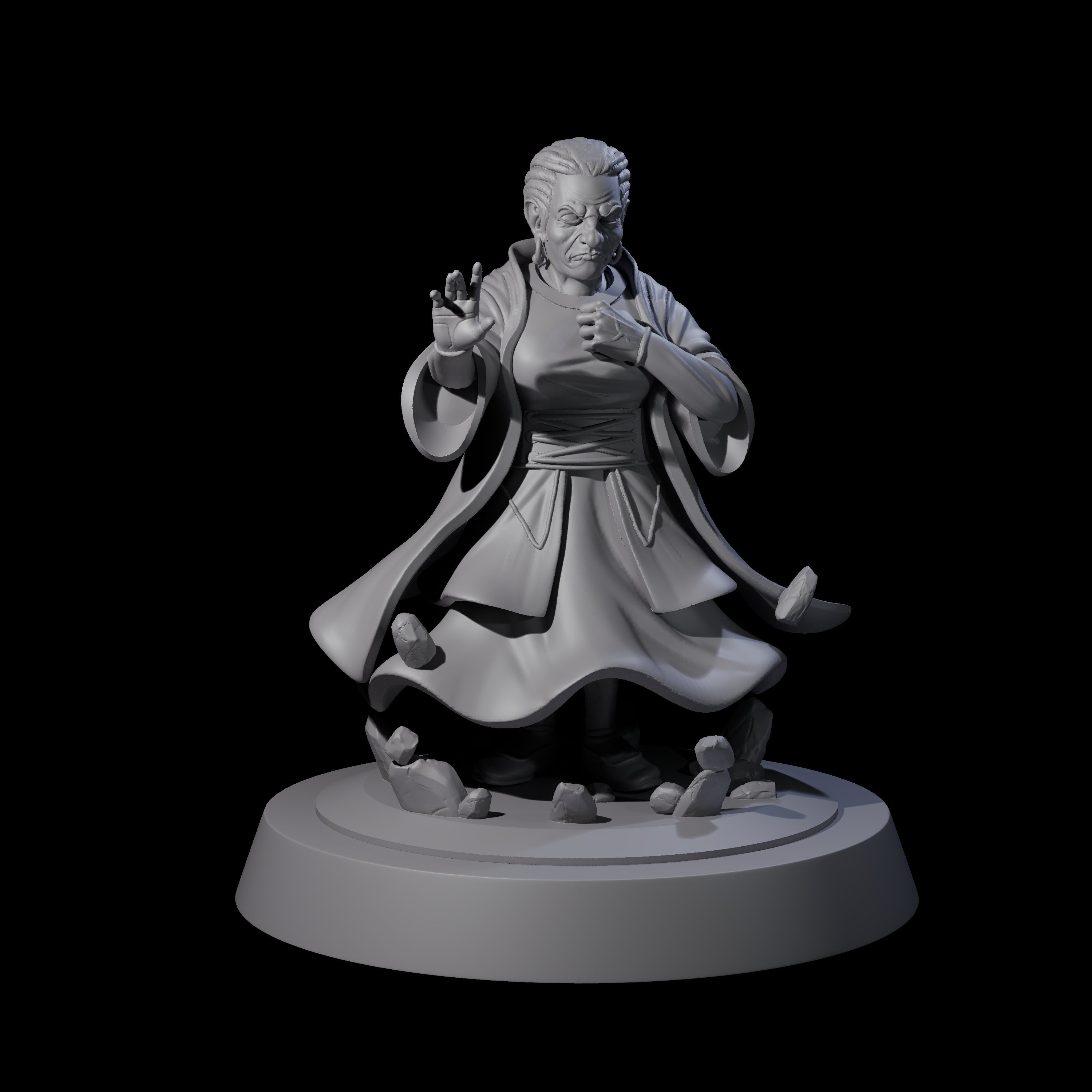 Foul Family Matriarch Miniature for Dungeons and Dragons, Pathfinder or other TTRPGs