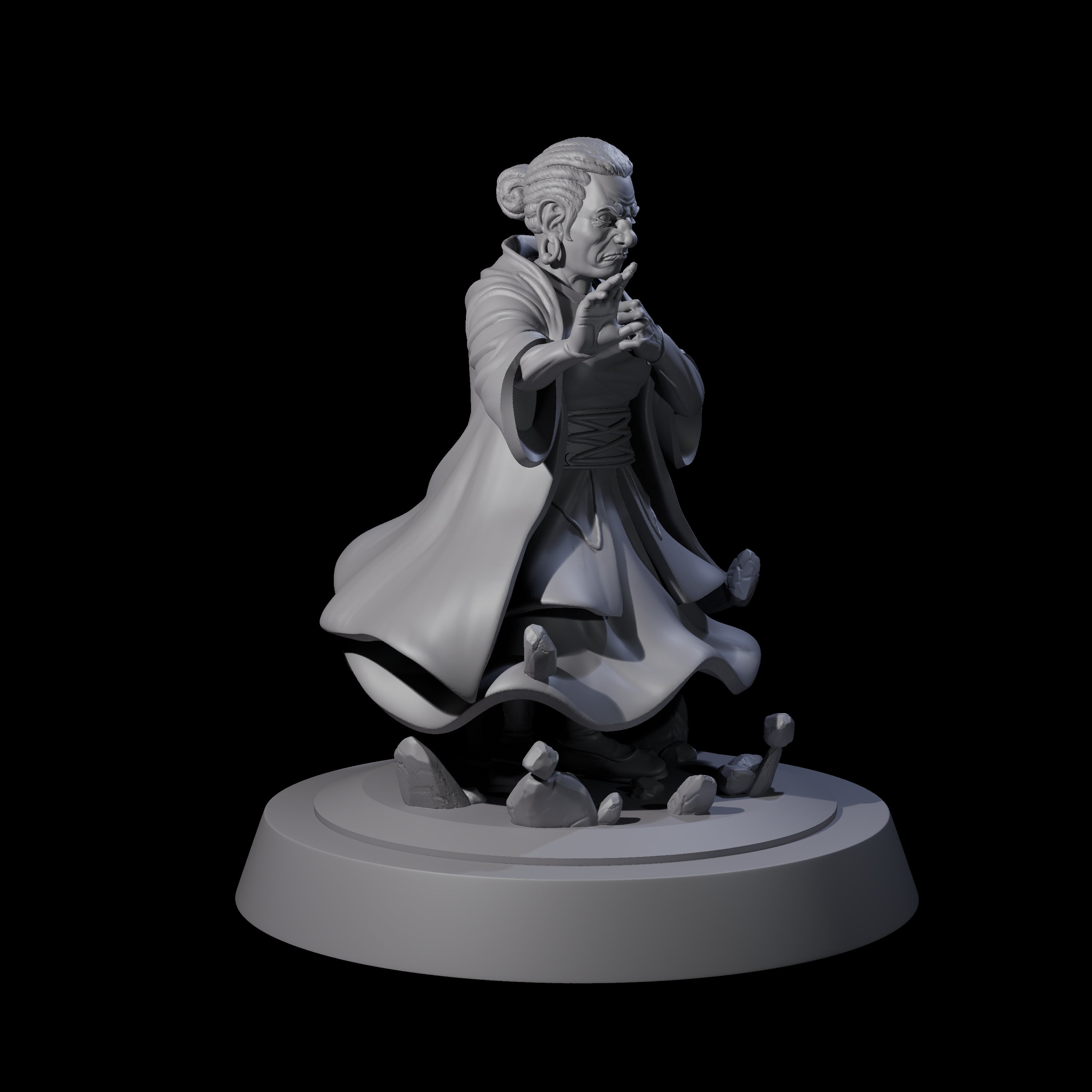 Foul Family Matriarch Miniature for Dungeons and Dragons, Pathfinder or other TTRPGs
