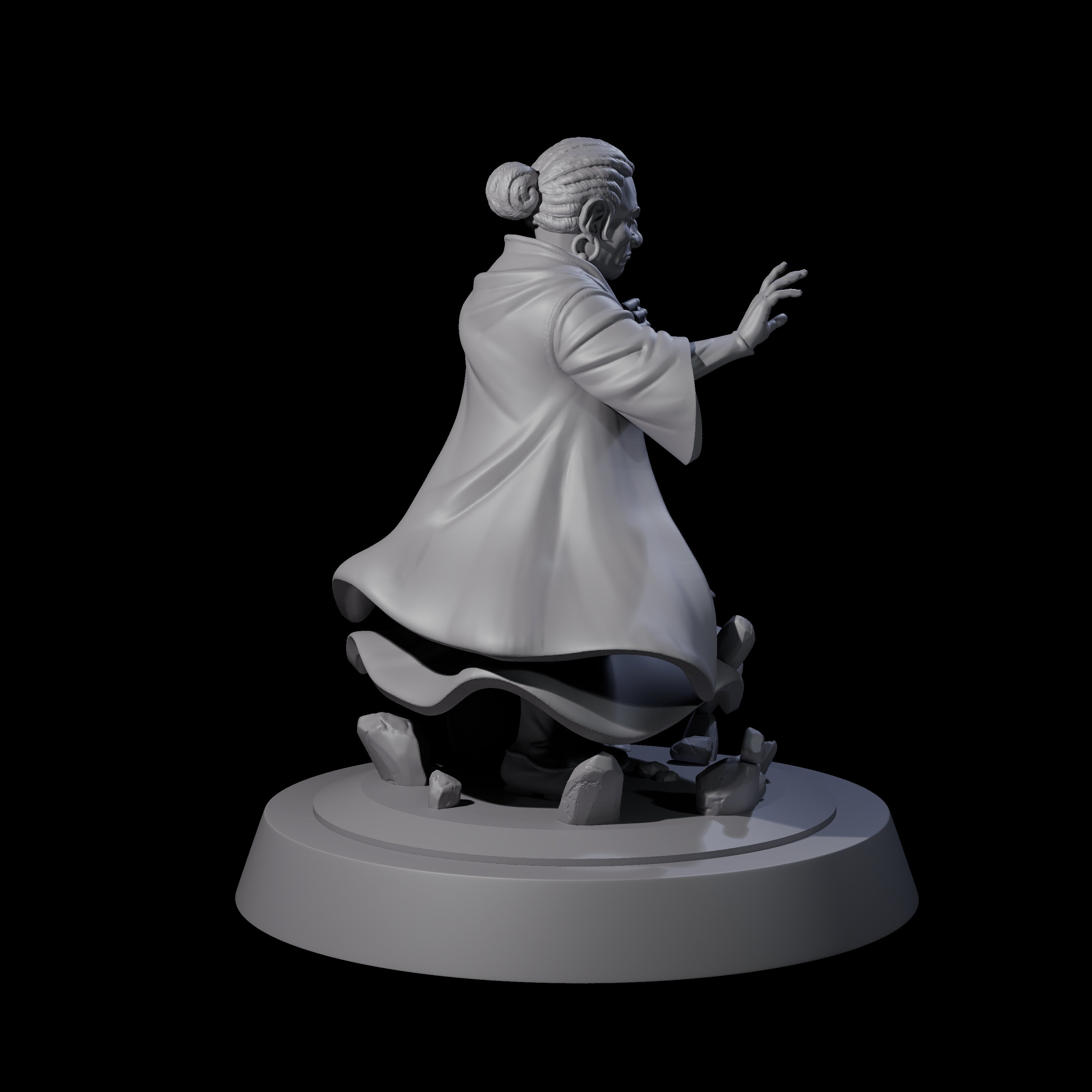 Foul Family Matriarch Miniature for Dungeons and Dragons, Pathfinder or other TTRPGs
