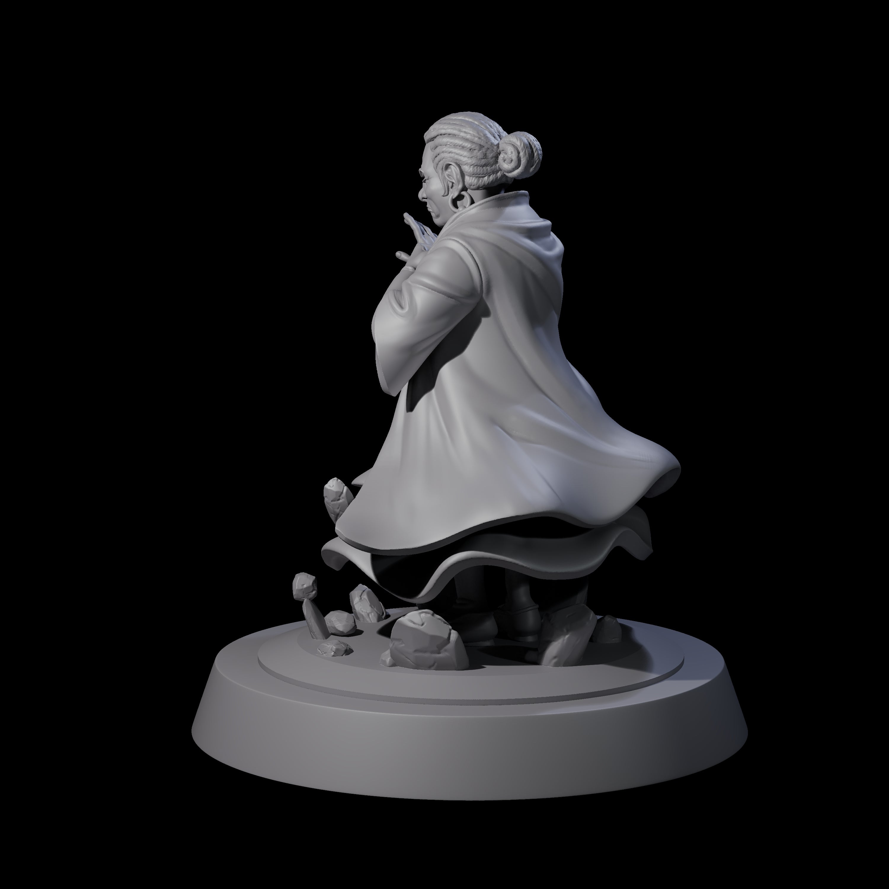 Foul Family Matriarch Miniature for Dungeons and Dragons, Pathfinder or other TTRPGs