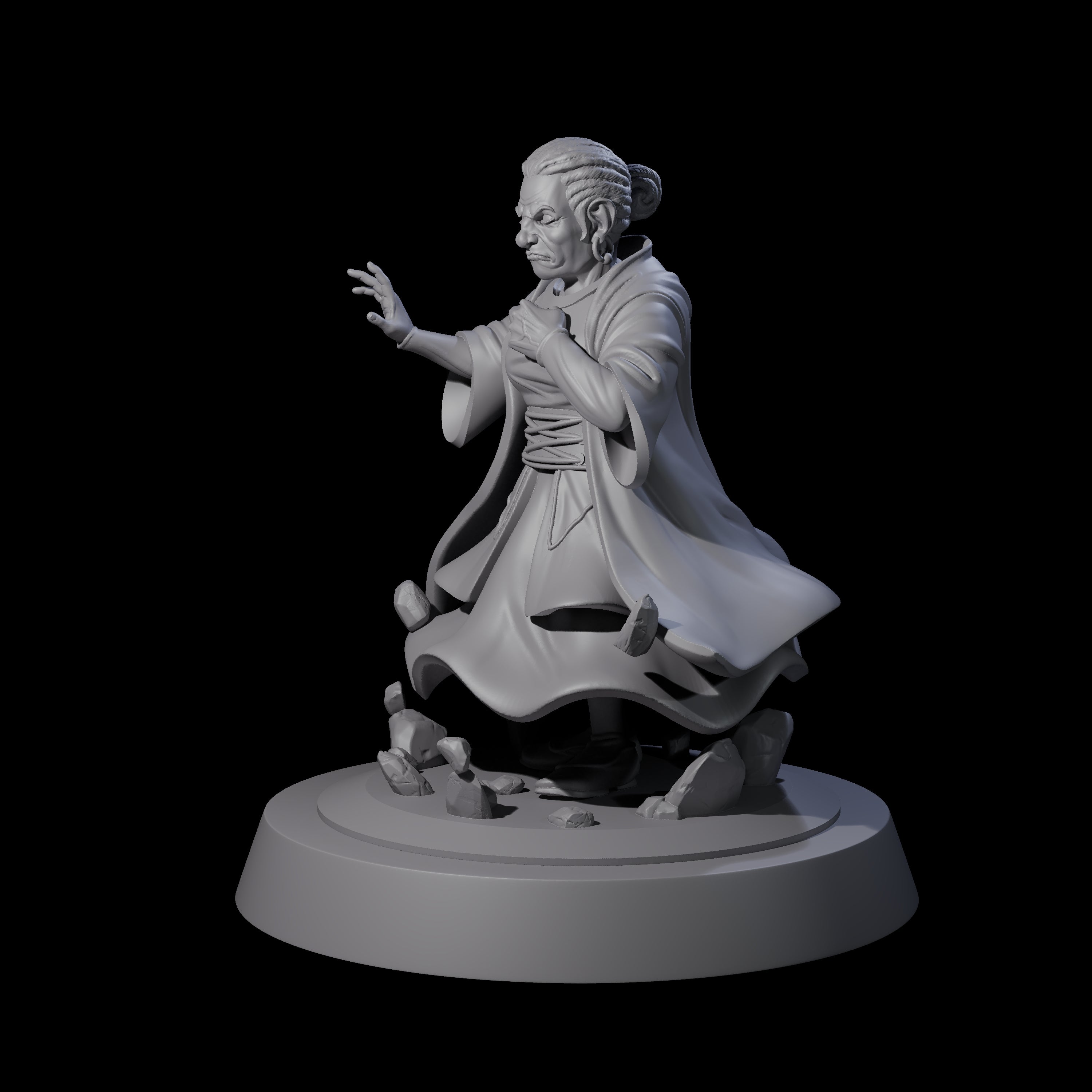 Foul Family Matriarch Miniature for Dungeons and Dragons, Pathfinder or other TTRPGs