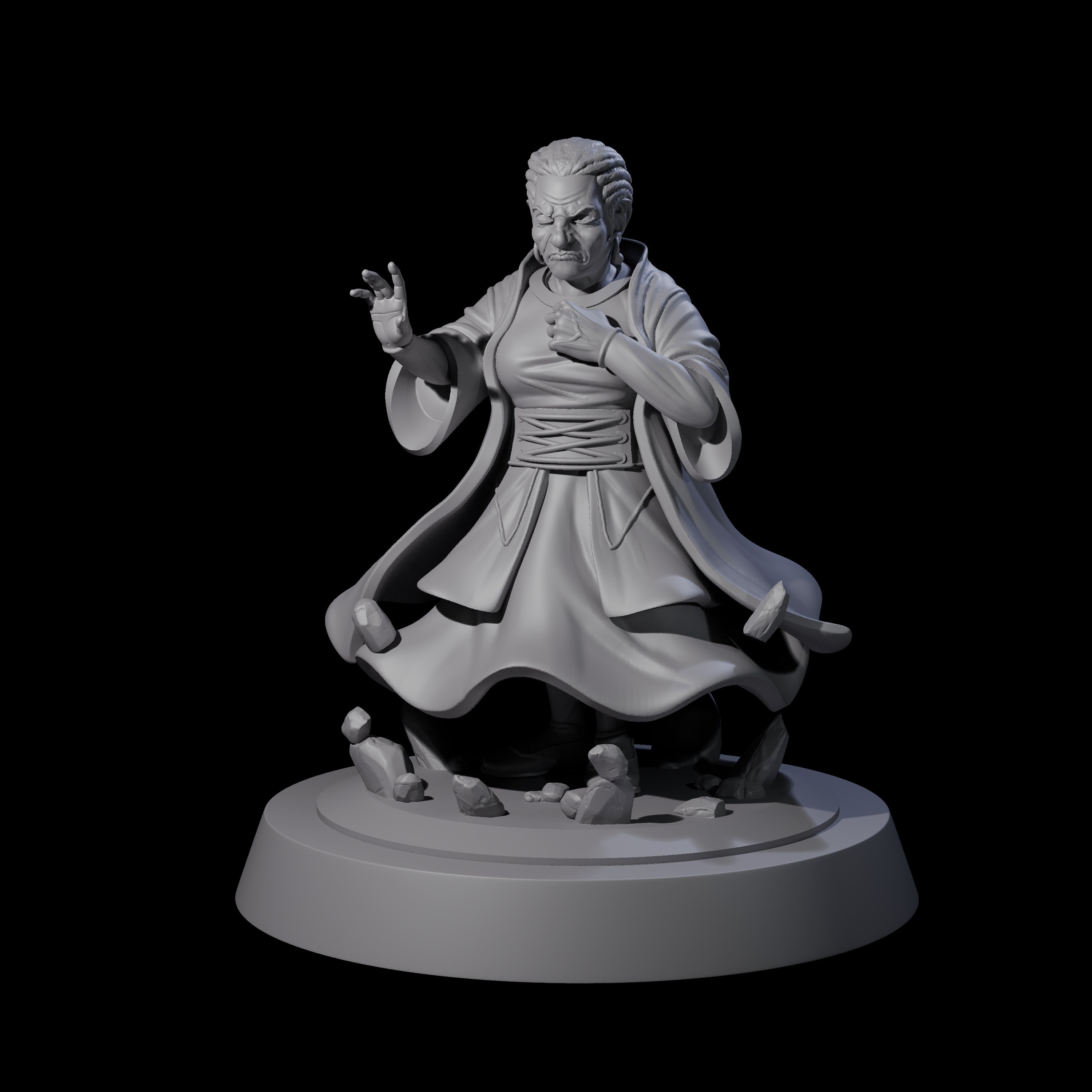 Foul Family Matriarch Miniature for Dungeons and Dragons, Pathfinder or other TTRPGs