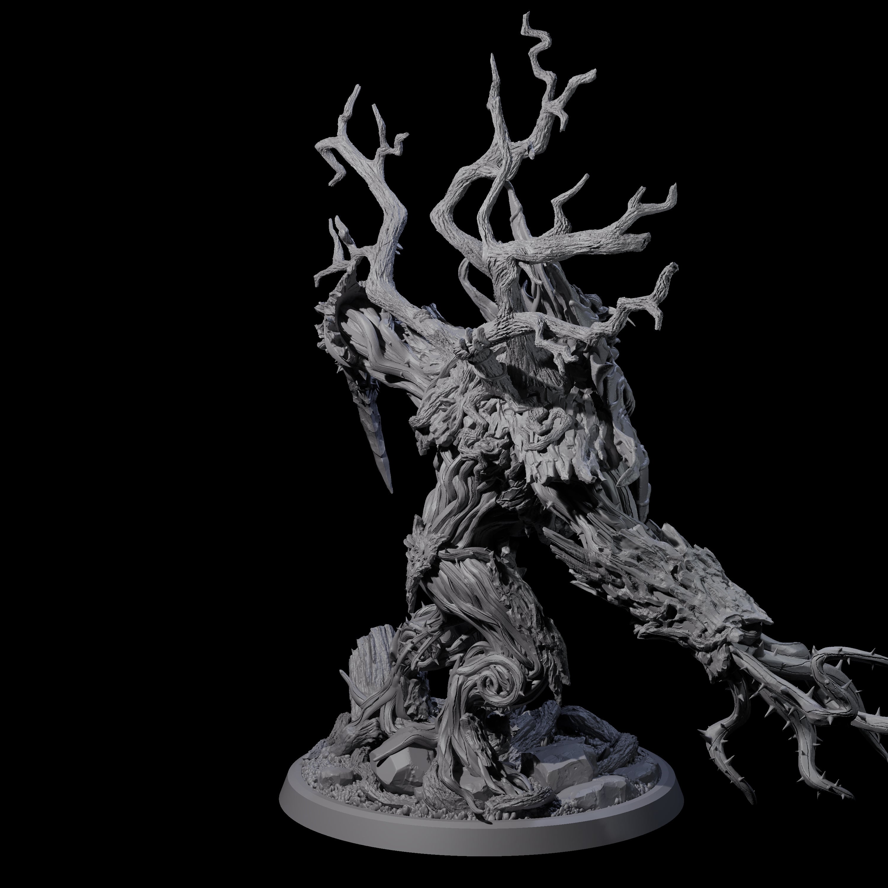 Four Blooming Bodythief Blossoms Miniature for Dungeons and Dragons, Pathfinder or other TTRPGs