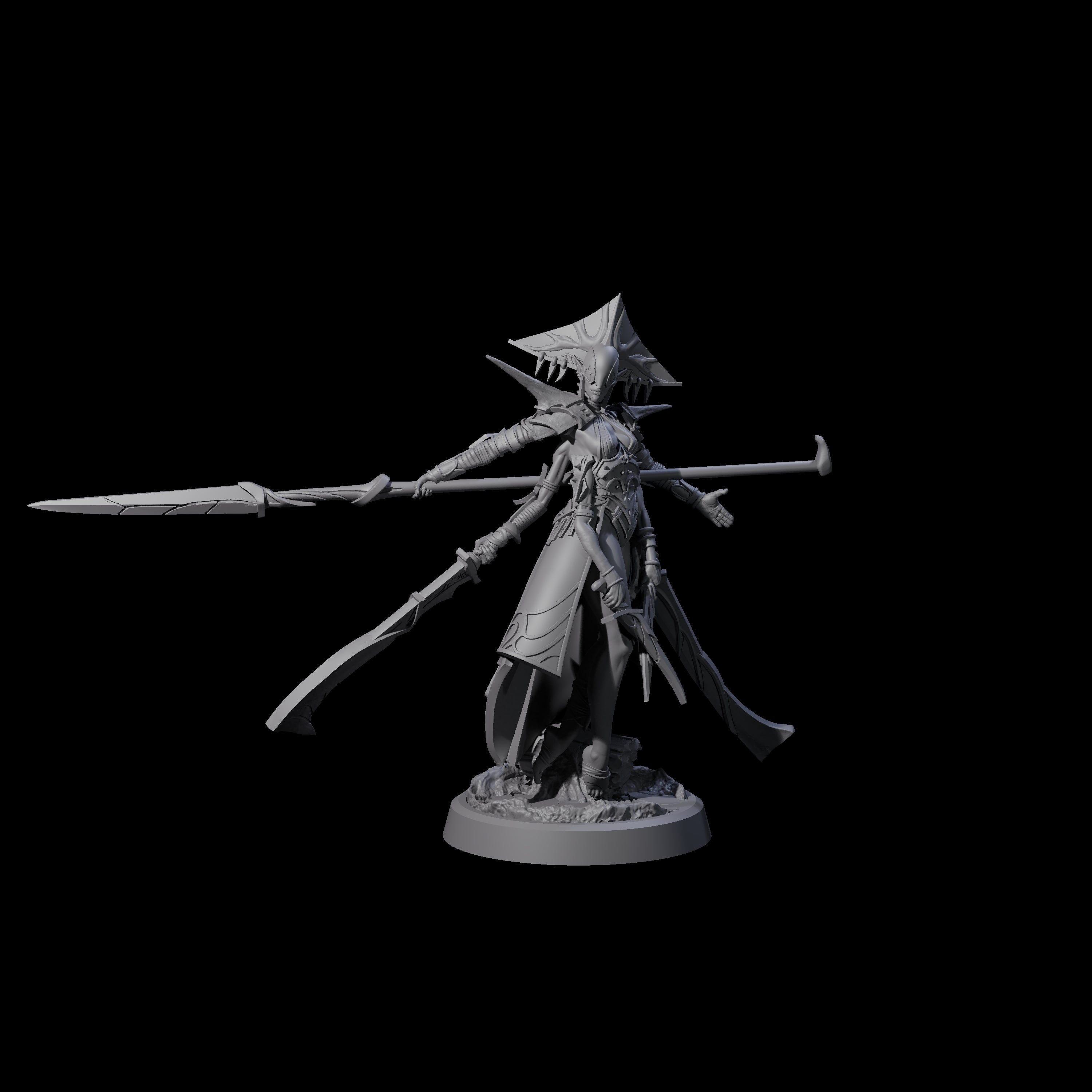 Four Corrupted Mariliths Miniature for Dungeons and Dragons, Pathfinder or other TTRPGs