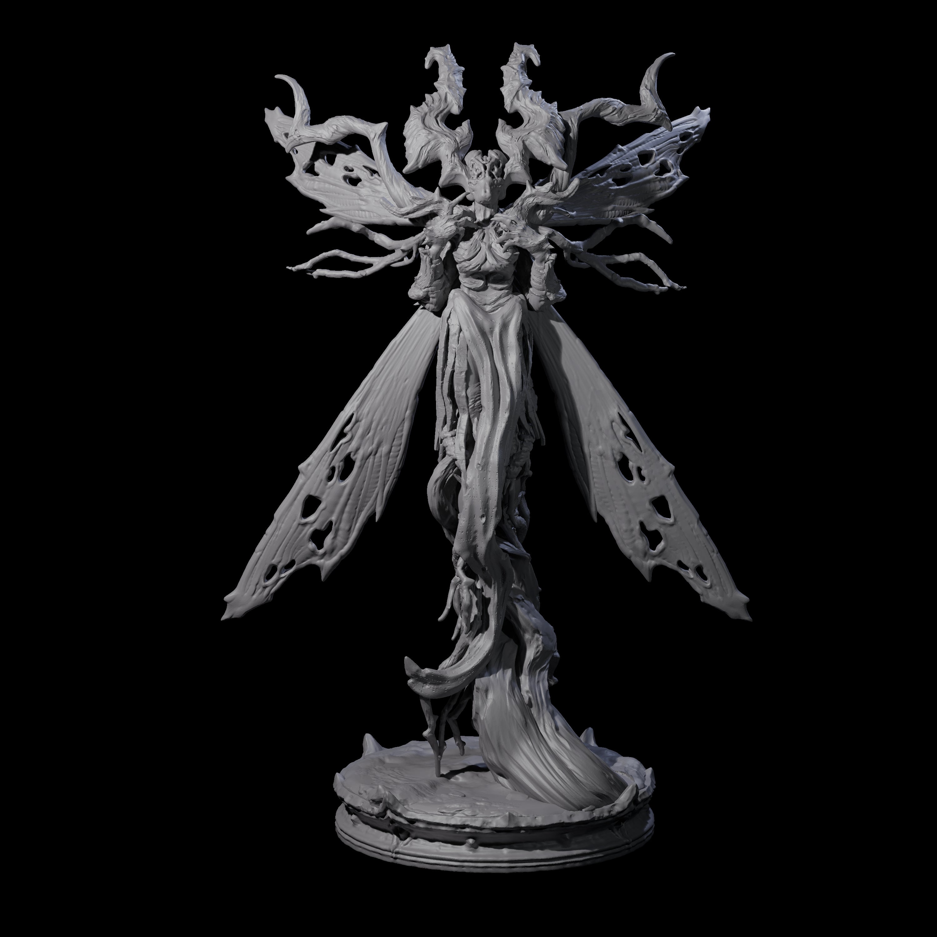 Four Corrupted Underdark Dryads Miniature for Dungeons and Dragons, Pathfinder or other TTRPGs