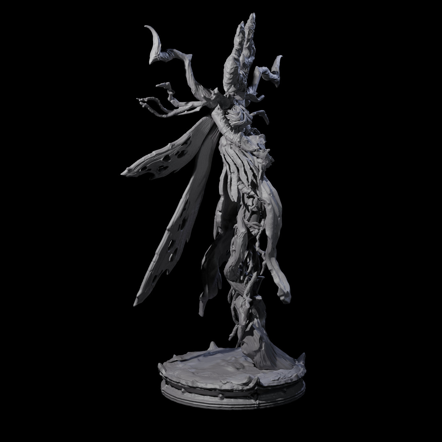 Four Corrupted Underdark Dryads Miniature for Dungeons and Dragons, Pathfinder or other TTRPGs