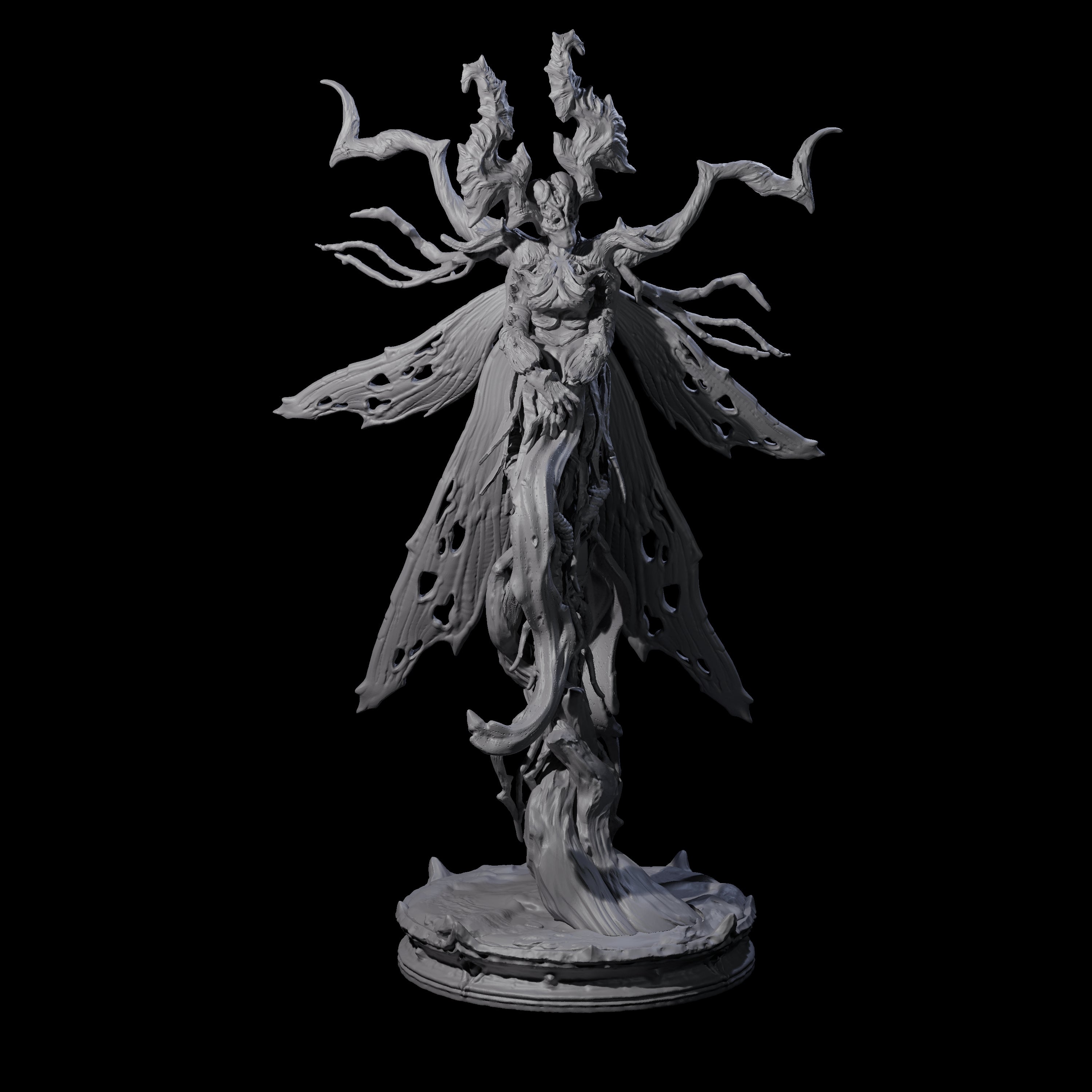 Four Corrupted Underdark Dryads Miniature for Dungeons and Dragons, Pathfinder or other TTRPGs