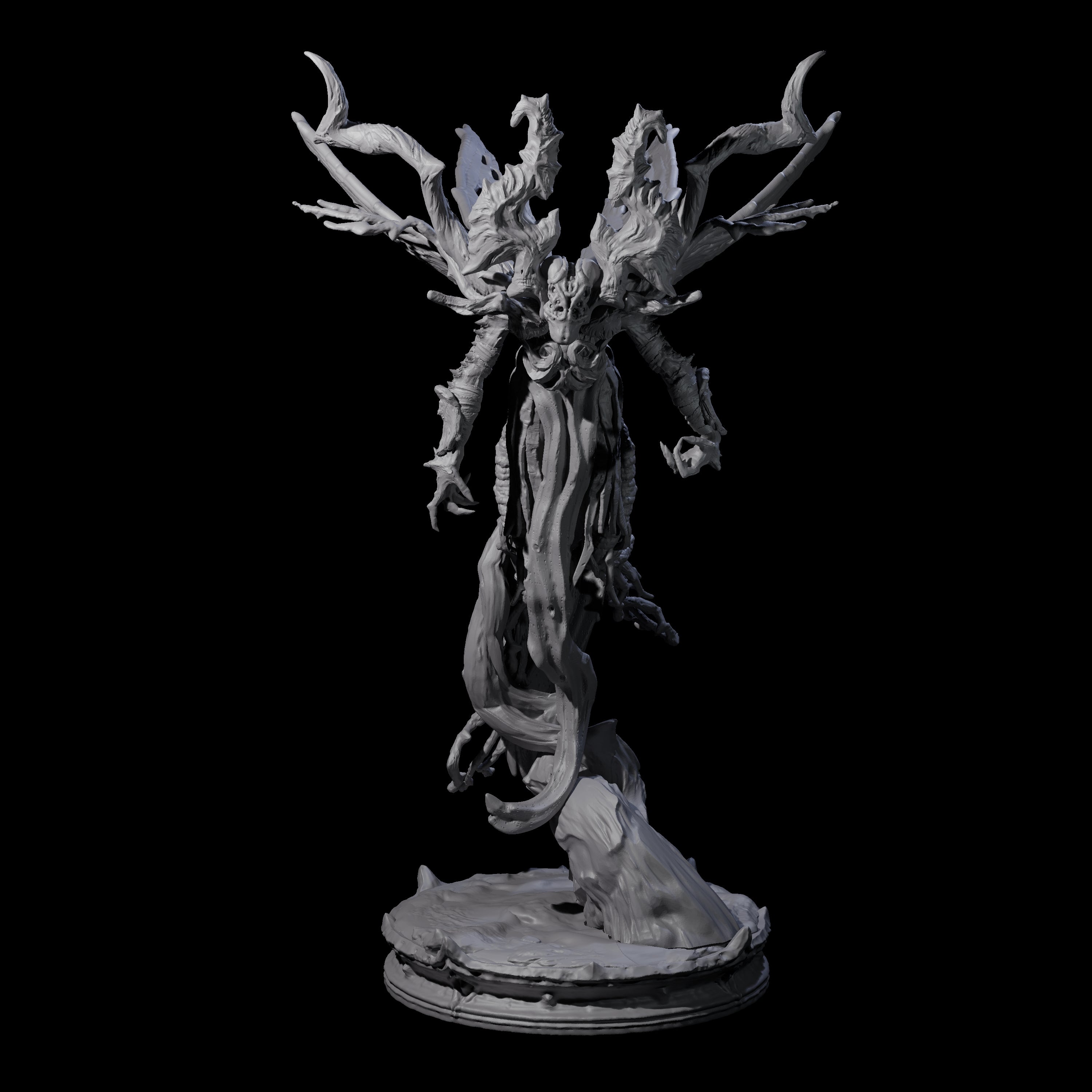 Four Corrupted Underdark Dryads Miniature for Dungeons and Dragons, Pathfinder or other TTRPGs