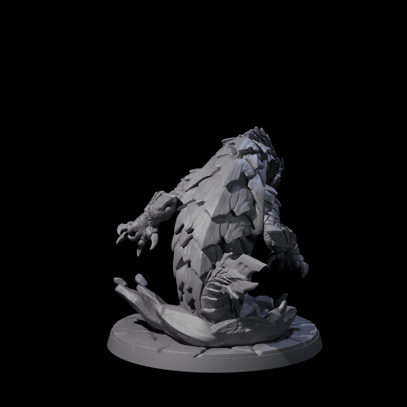 Four Devious Burrowdrakes Miniature for Dungeons and Dragons, Pathfinder or other TTRPGs