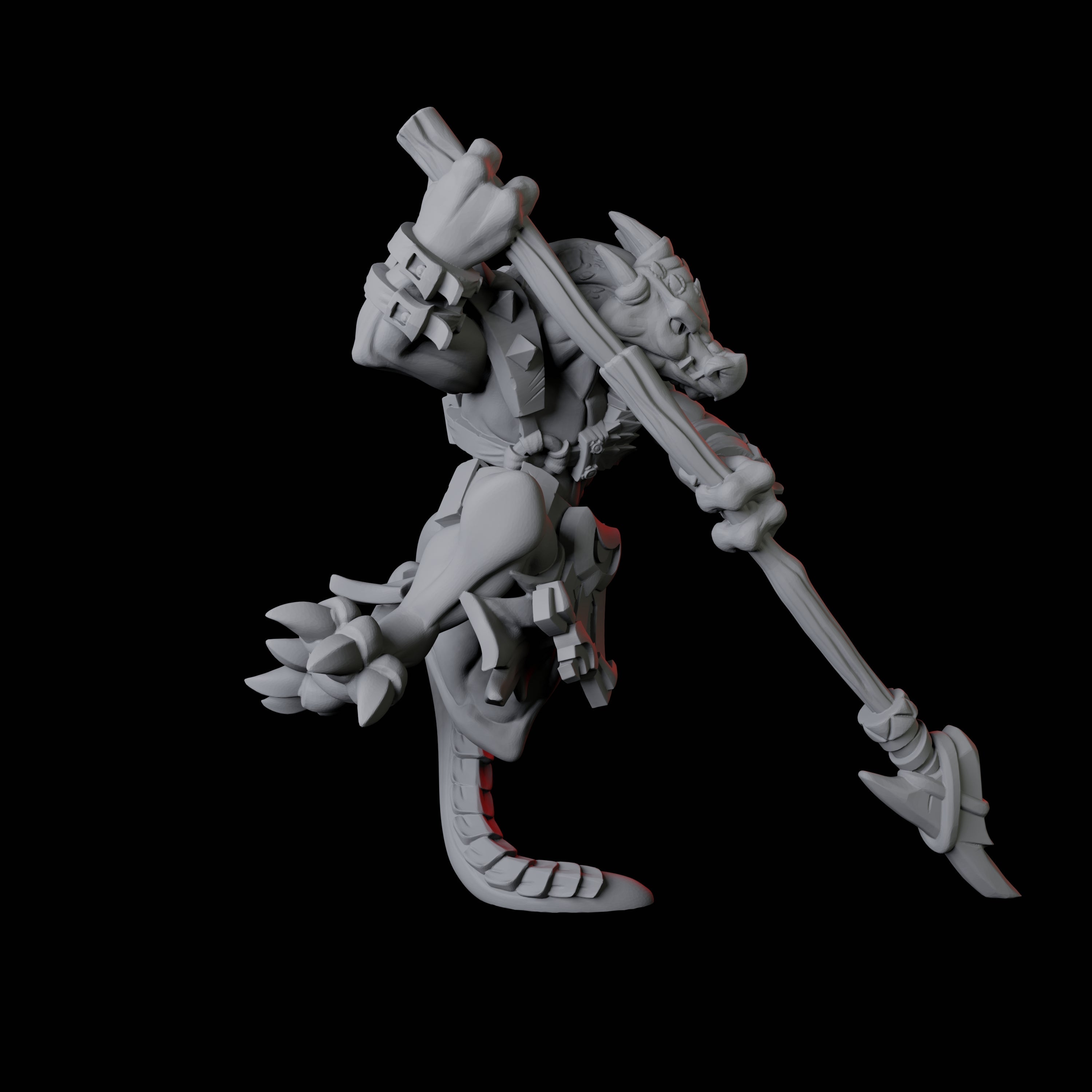 Four Kobold Rangers Miniature for Dungeons and Dragons, Pathfinder or other TTRPGs