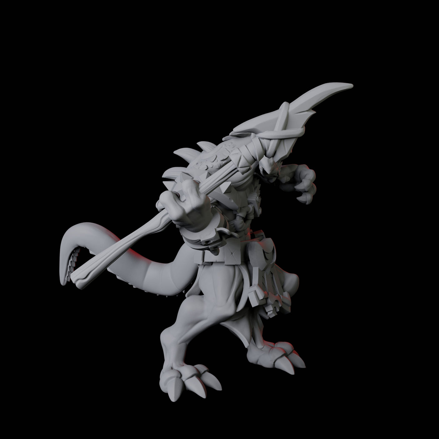 Four Kobold Rangers Miniature for Dungeons and Dragons, Pathfinder or other TTRPGs