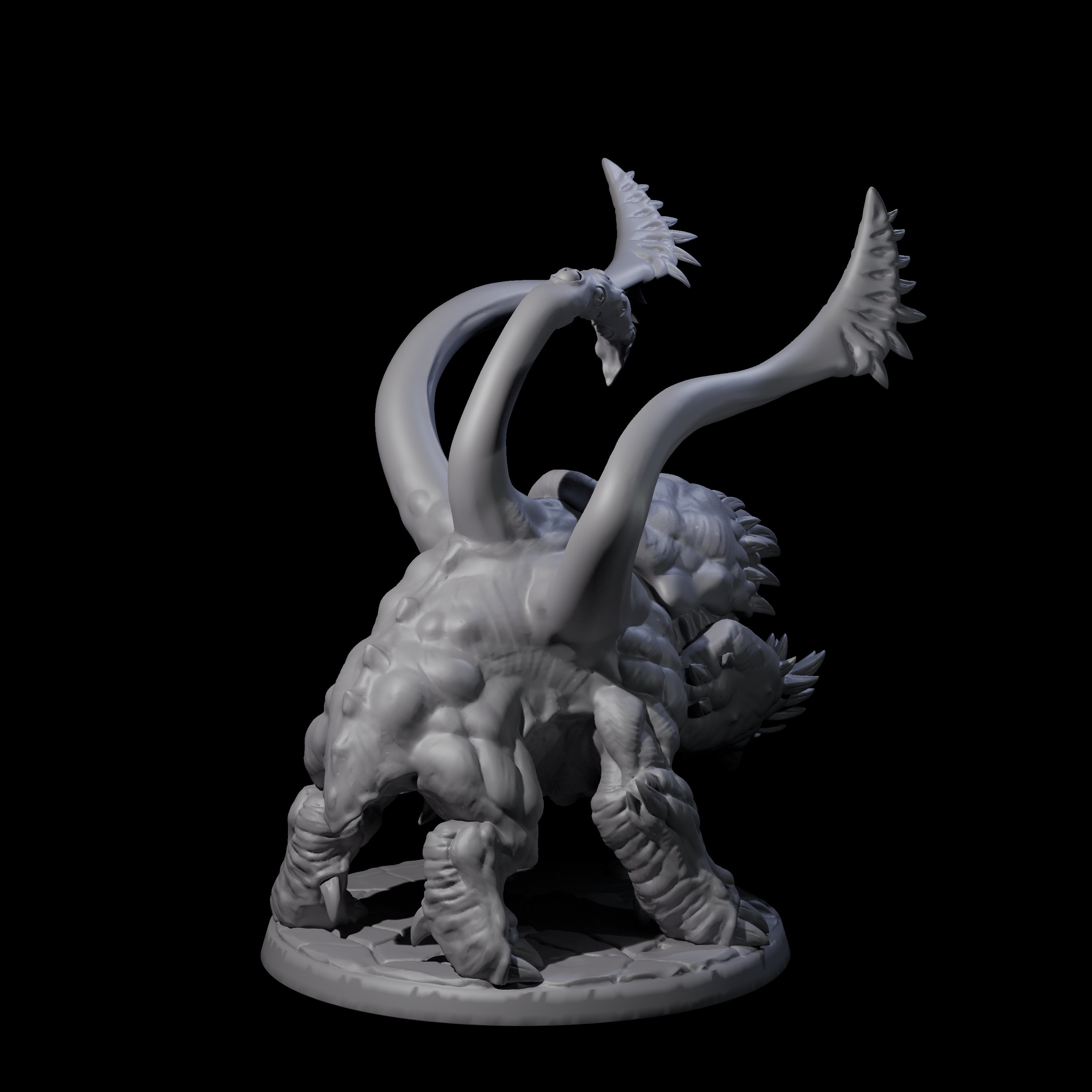 Four Maws of Hunger Miniature for Dungeons and Dragons, Pathfinder or other TTRPGs
