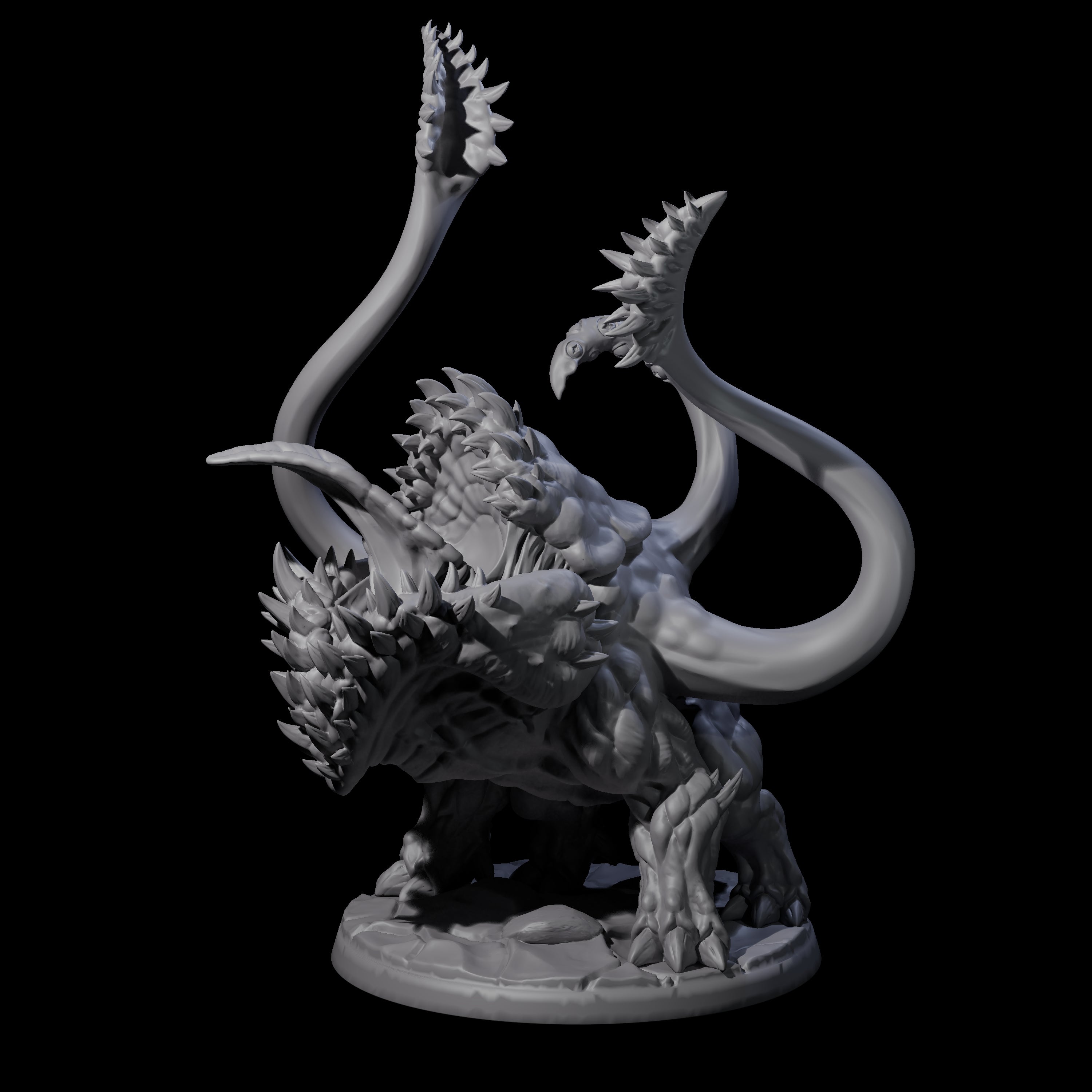 Four Maws of Hunger Miniature for Dungeons and Dragons, Pathfinder or other TTRPGs