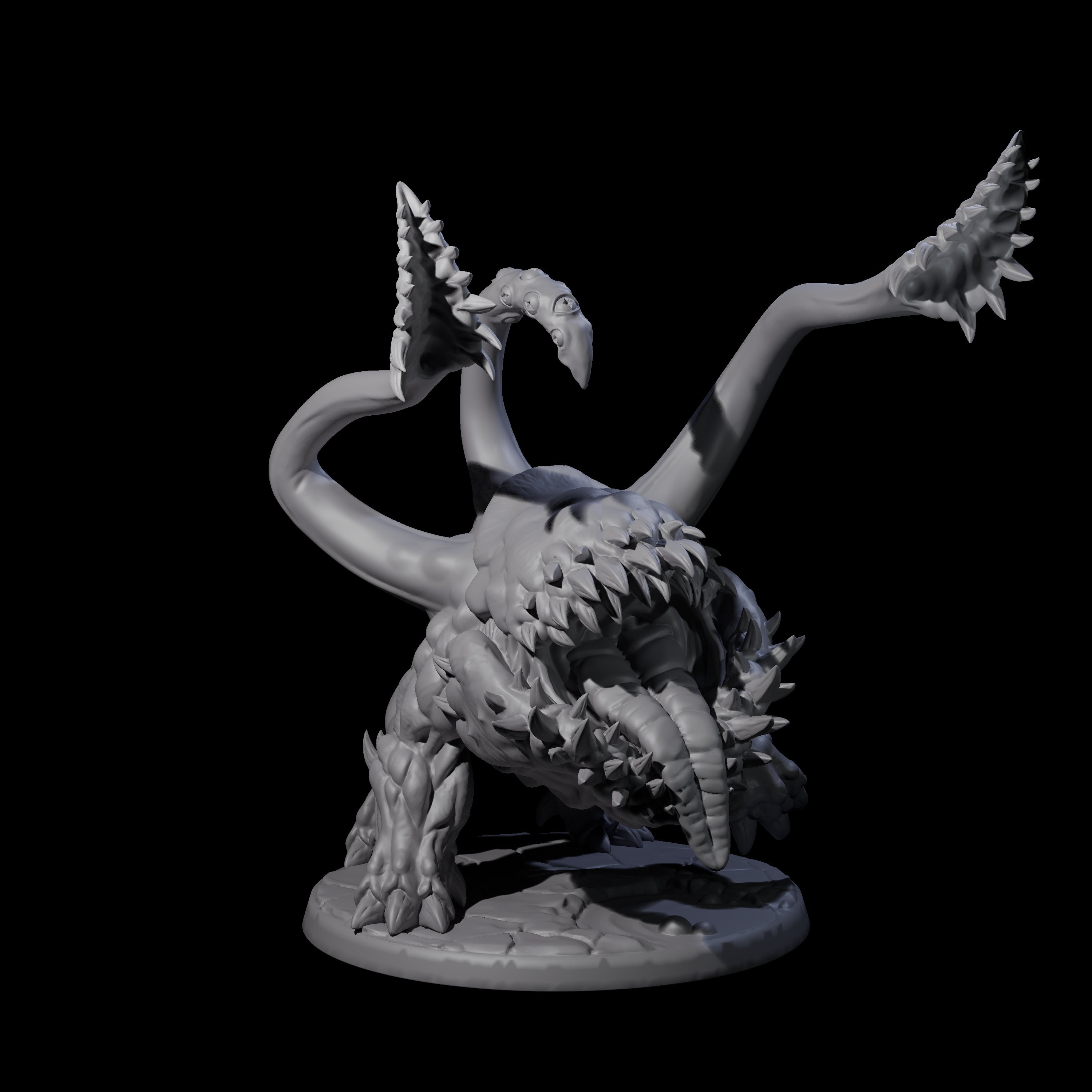 Four Maws of Hunger Miniature for Dungeons and Dragons, Pathfinder or other TTRPGs