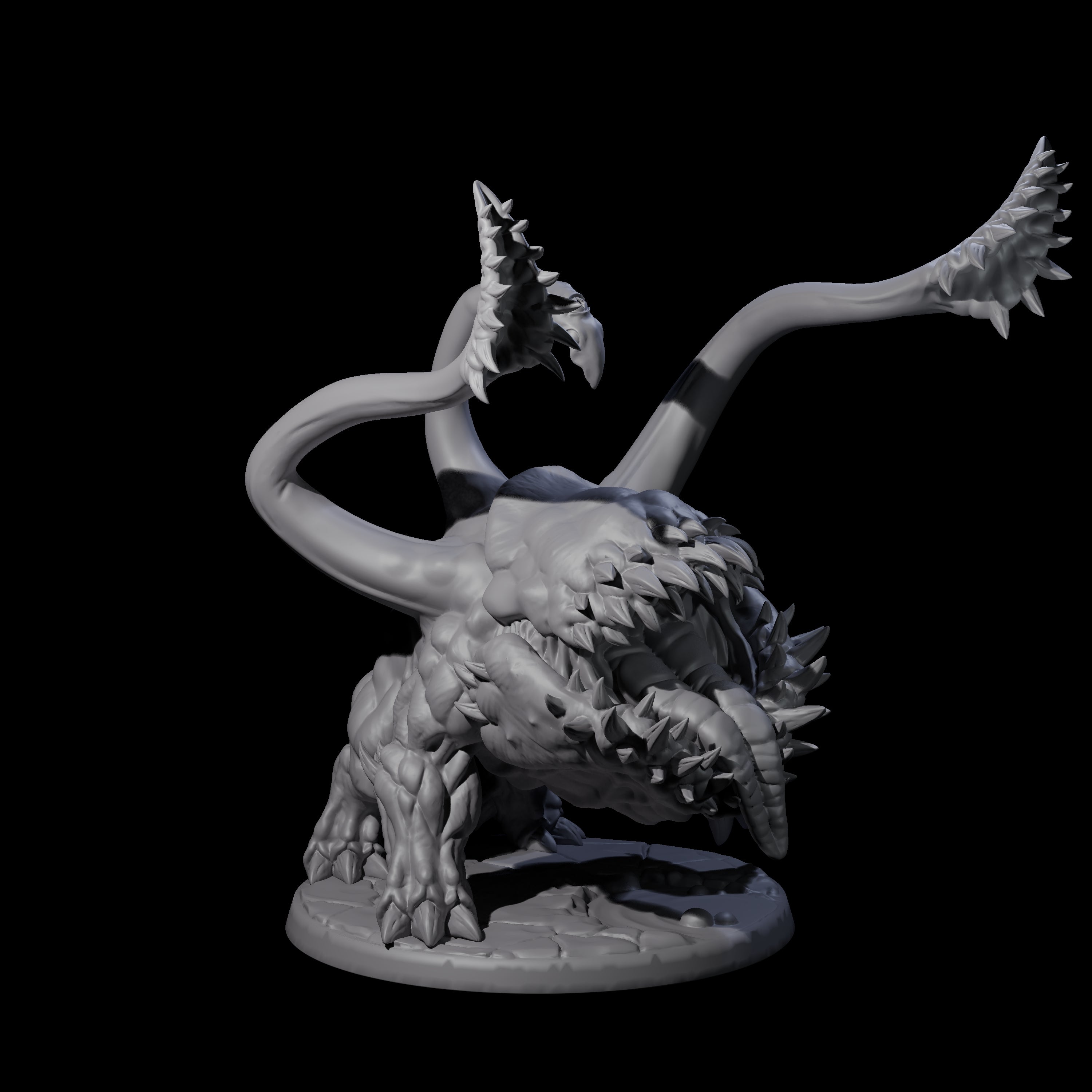 Four Maws of Hunger Miniature for Dungeons and Dragons, Pathfinder or other TTRPGs