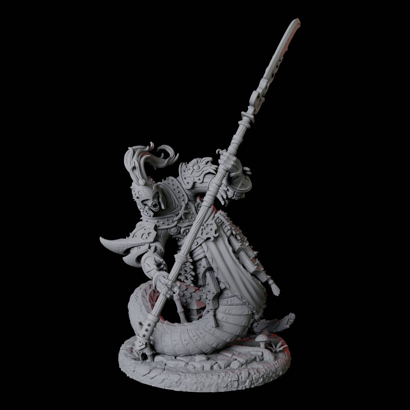 Four Menacing Yuan-Ti Abominations Miniature for Dungeons and Dragons, Pathfinder or other TTRPGs