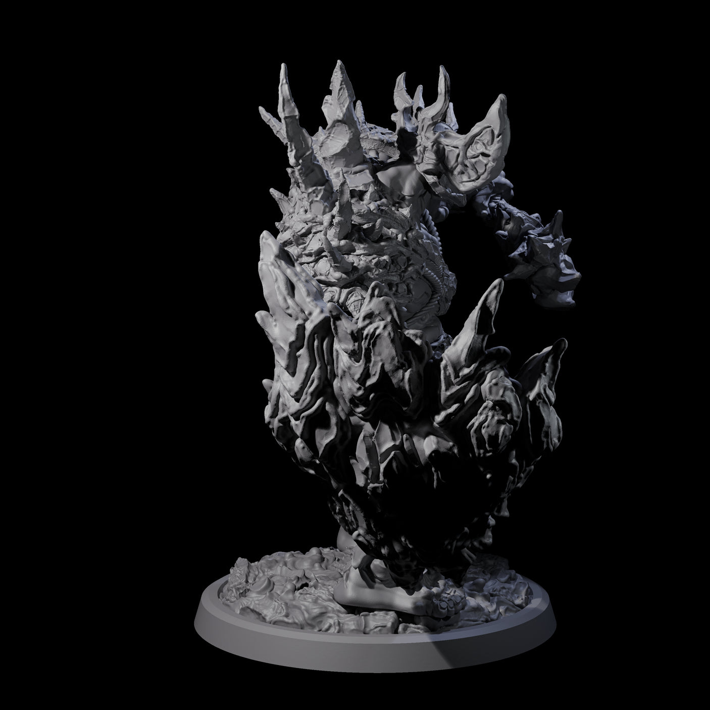 Four Oceanbound Ogres Miniature for Dungeons and Dragons, Pathfinder or other TTRPGs