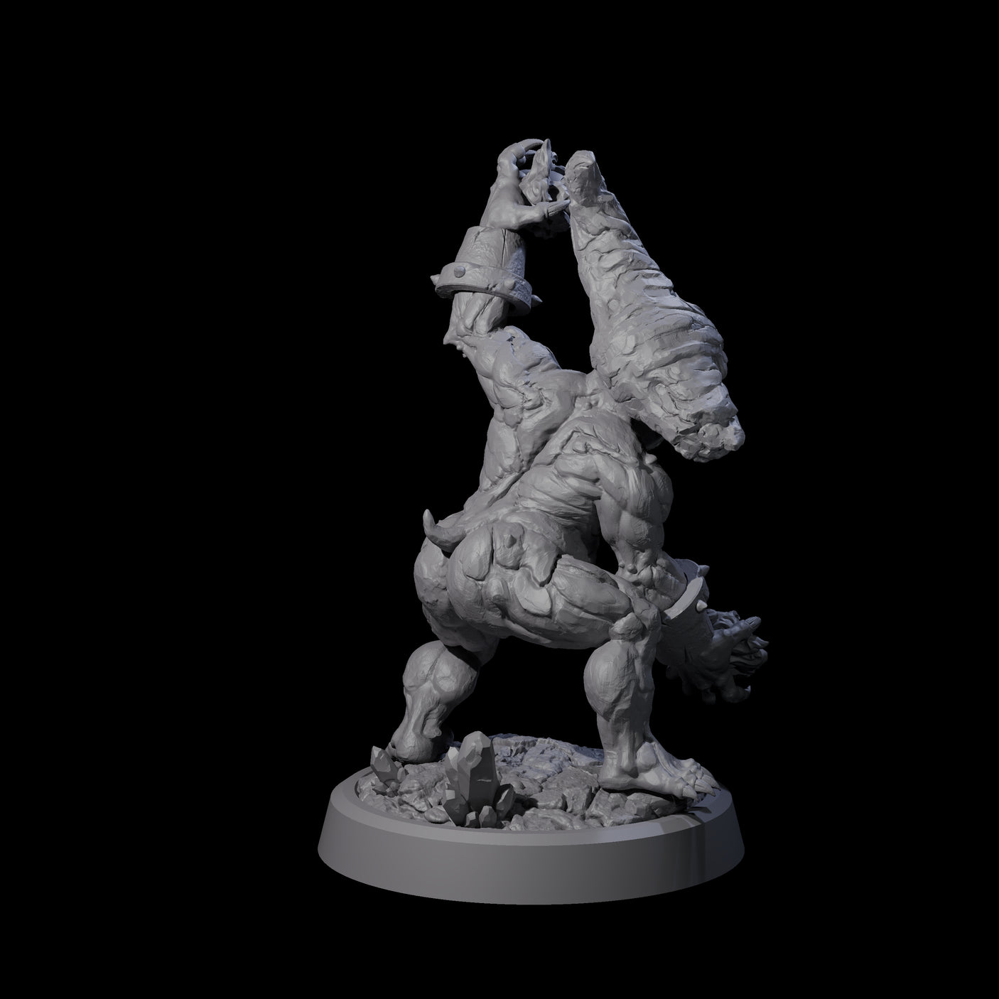 Four Poop Flinging Imps Miniature for Dungeons and Dragons, Pathfinder or other TTRPGs