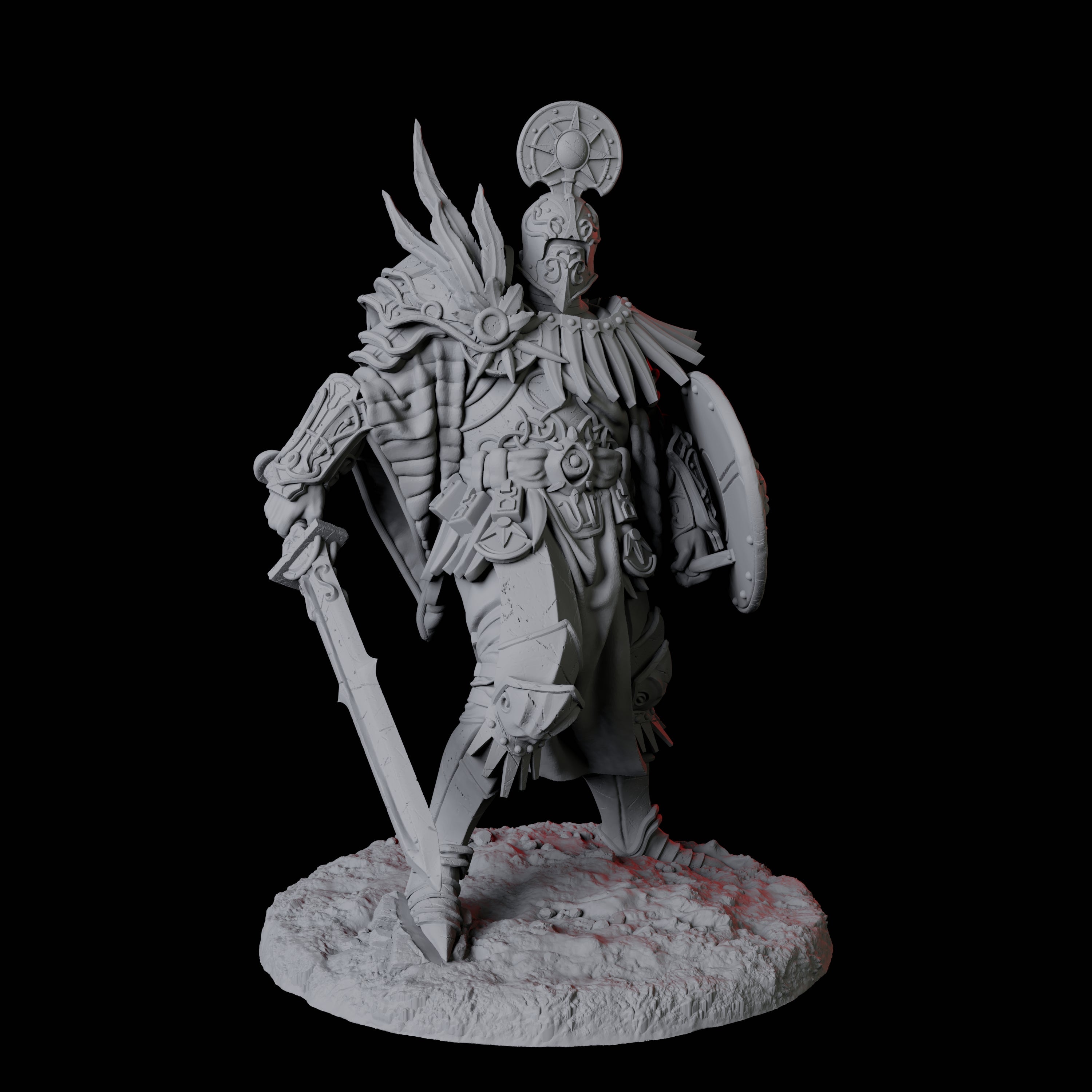 Four Powerful Legion Archons Miniature for Dungeons and Dragons, Pathfinder or other TTRPGs