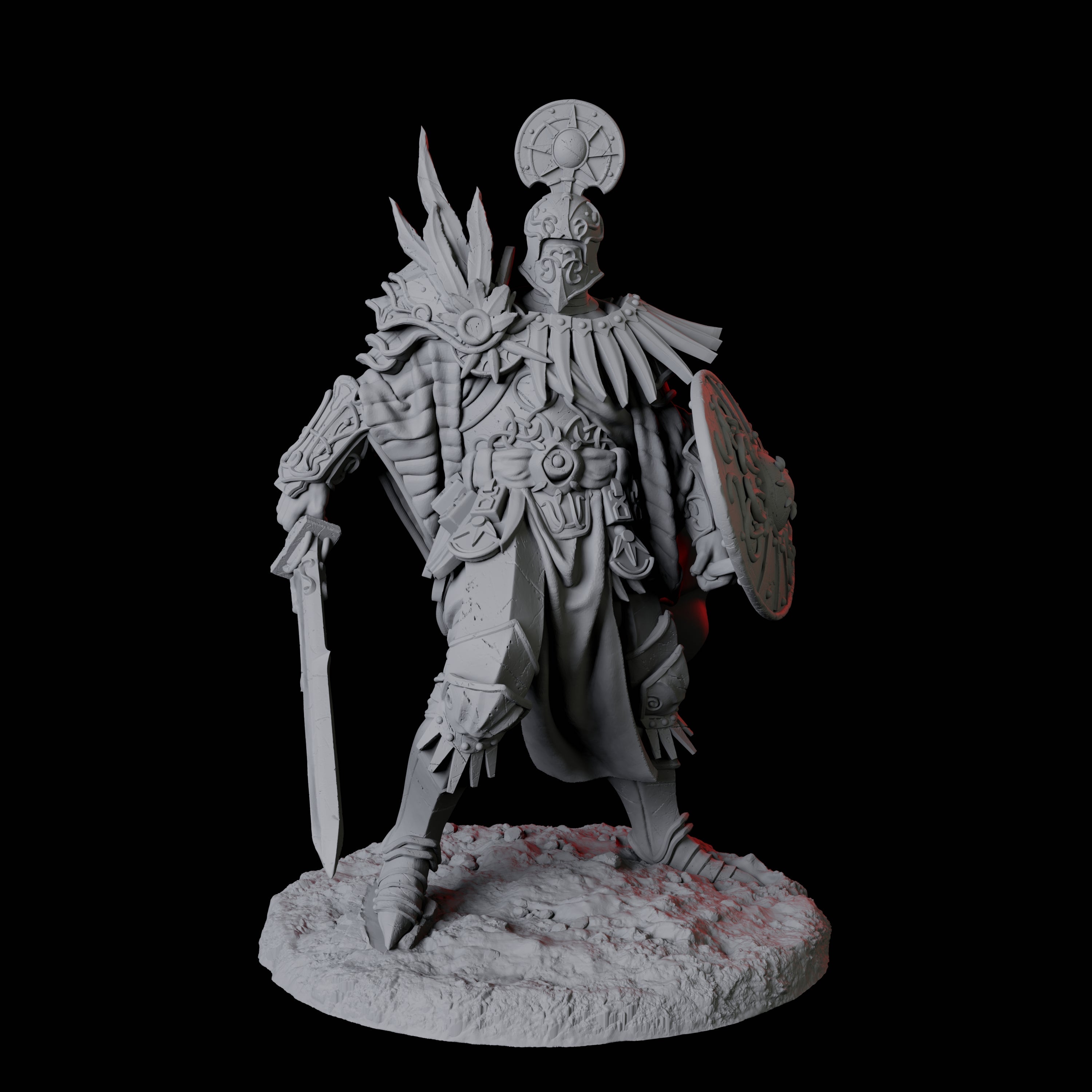 Four Powerful Legion Archons Miniature for Dungeons and Dragons, Pathfinder or other TTRPGs
