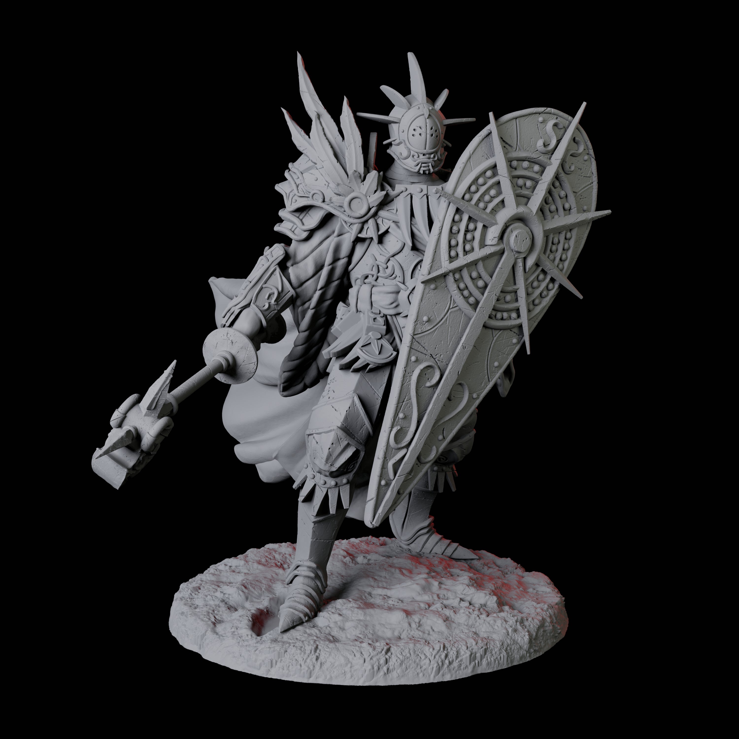 Four Powerful Legion Archons Miniature for Dungeons and Dragons, Pathfinder or other TTRPGs