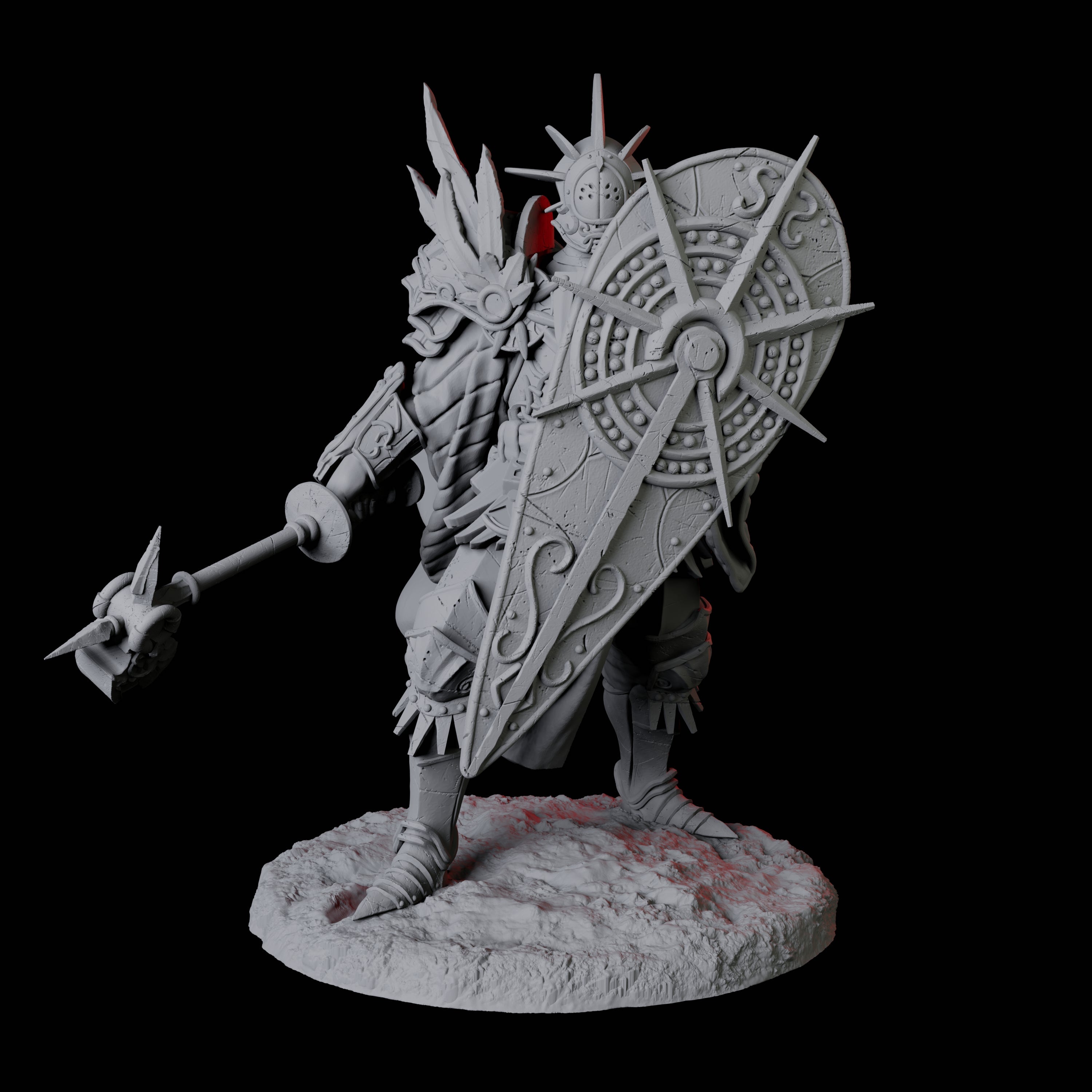 Four Powerful Legion Archons Miniature for Dungeons and Dragons, Pathfinder or other TTRPGs