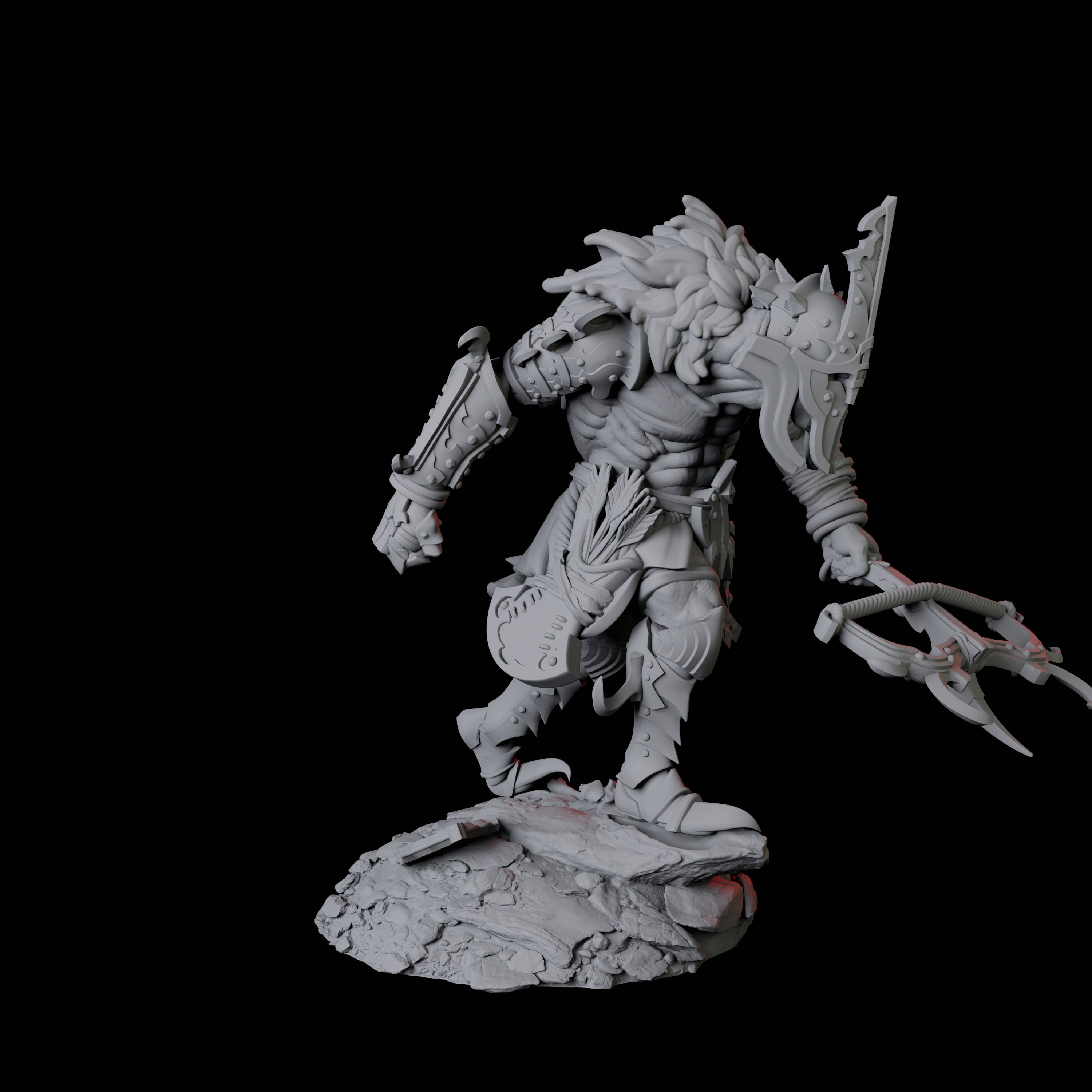 Four Powerful Nosferatu Overlords Miniature for Dungeons and Dragons, Pathfinder or other TTRPGs