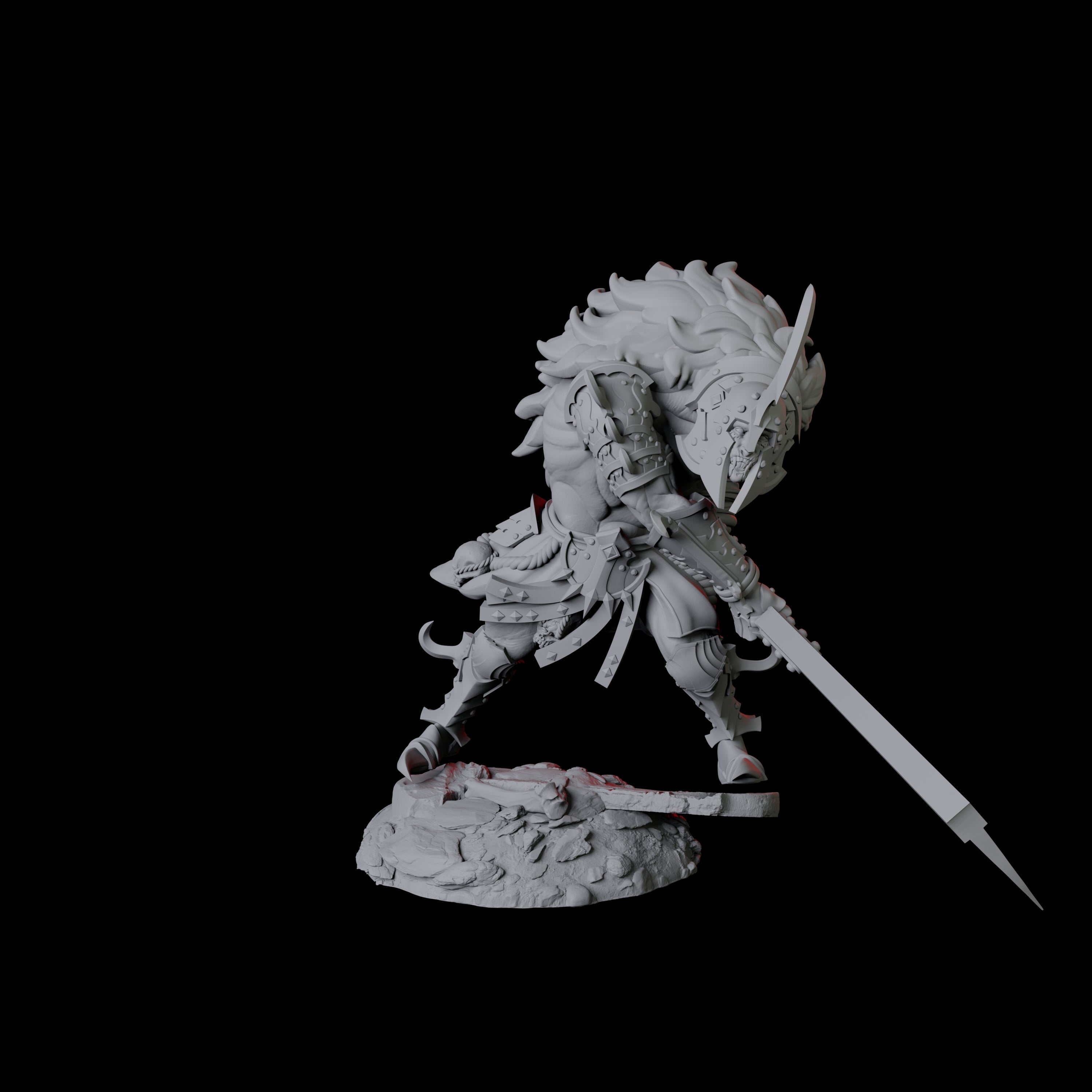 Four Powerful Nosferatu Overlords Miniature for Dungeons and Dragons, Pathfinder or other TTRPGs
