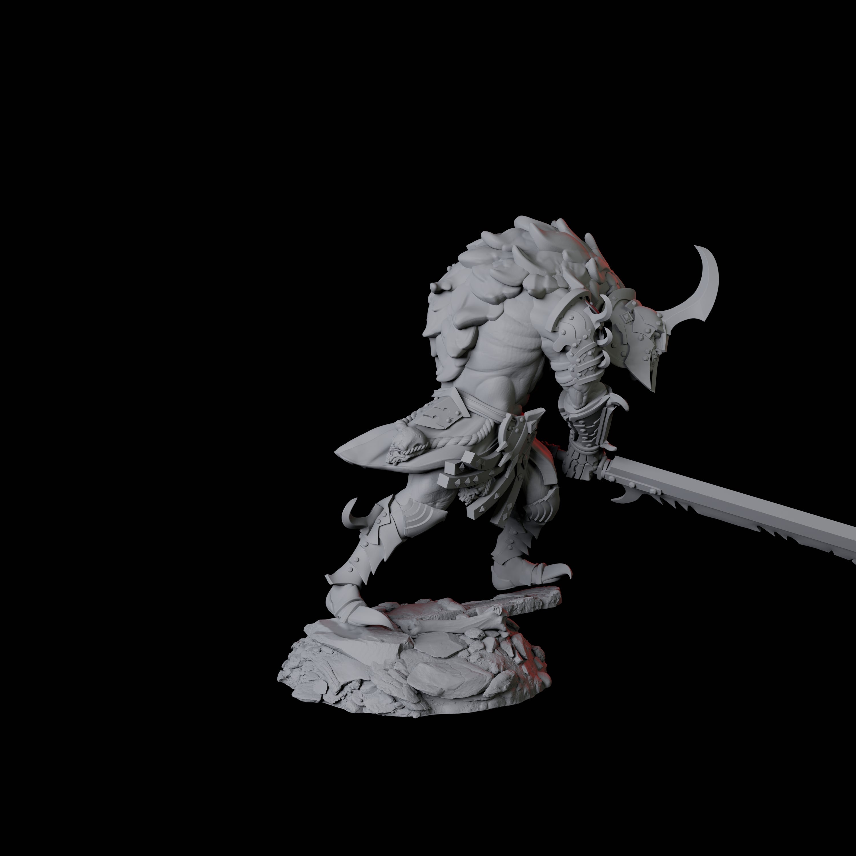 Four Powerful Nosferatu Overlords Miniature for Dungeons and Dragons, Pathfinder or other TTRPGs