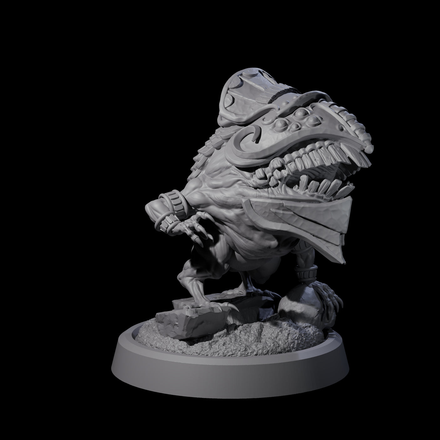 Four Putrid Otyugh Aberrations Miniature for Dungeons and Dragons, Pathfinder or other TTRPGs